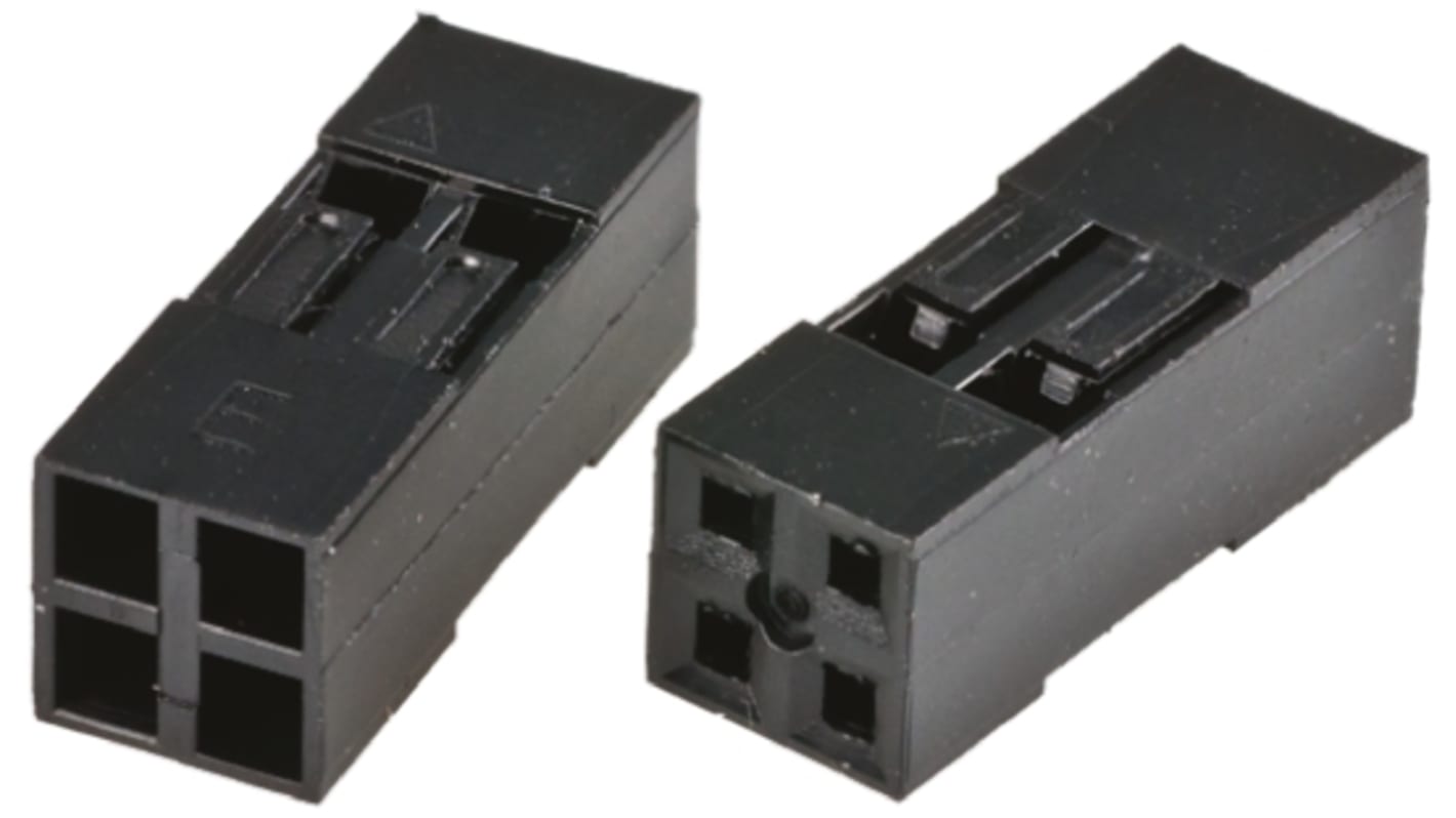 Carcasa de conector HARWIN M20-1071200, Serie M20-10, paso: 2.54mm, 24 contactos, 2 filas, Recto, Hembra