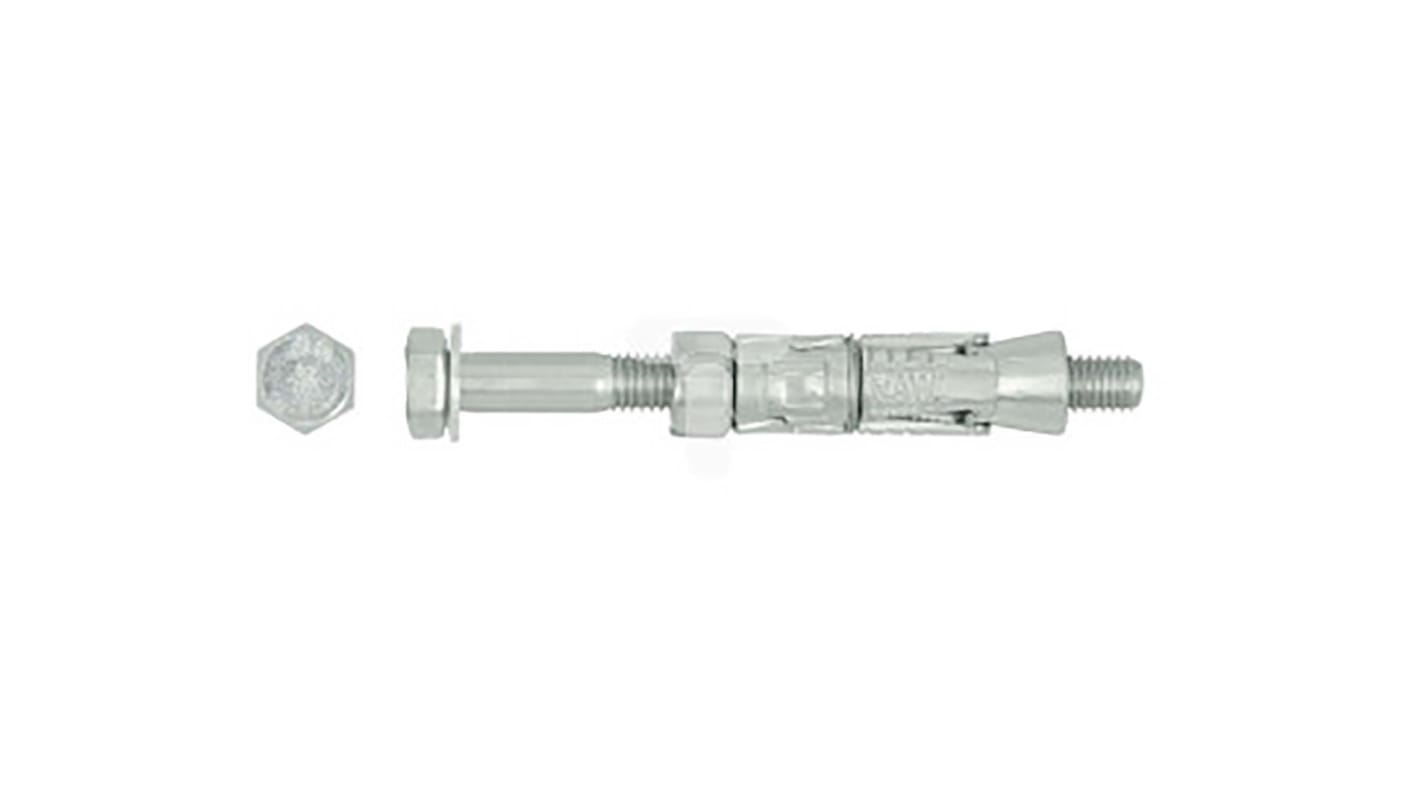 Anclaje para albañilería RawlPlug R-RBL-M10/75W Acero M10, diámetro del orificio 16mm 140mm de largo