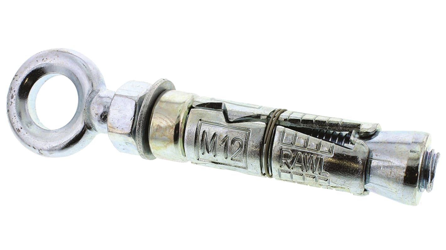 Kotwa do kamienia dł 145mm M12 Stalowe Ø 20mm RawlPlug Kotwa oczkowa