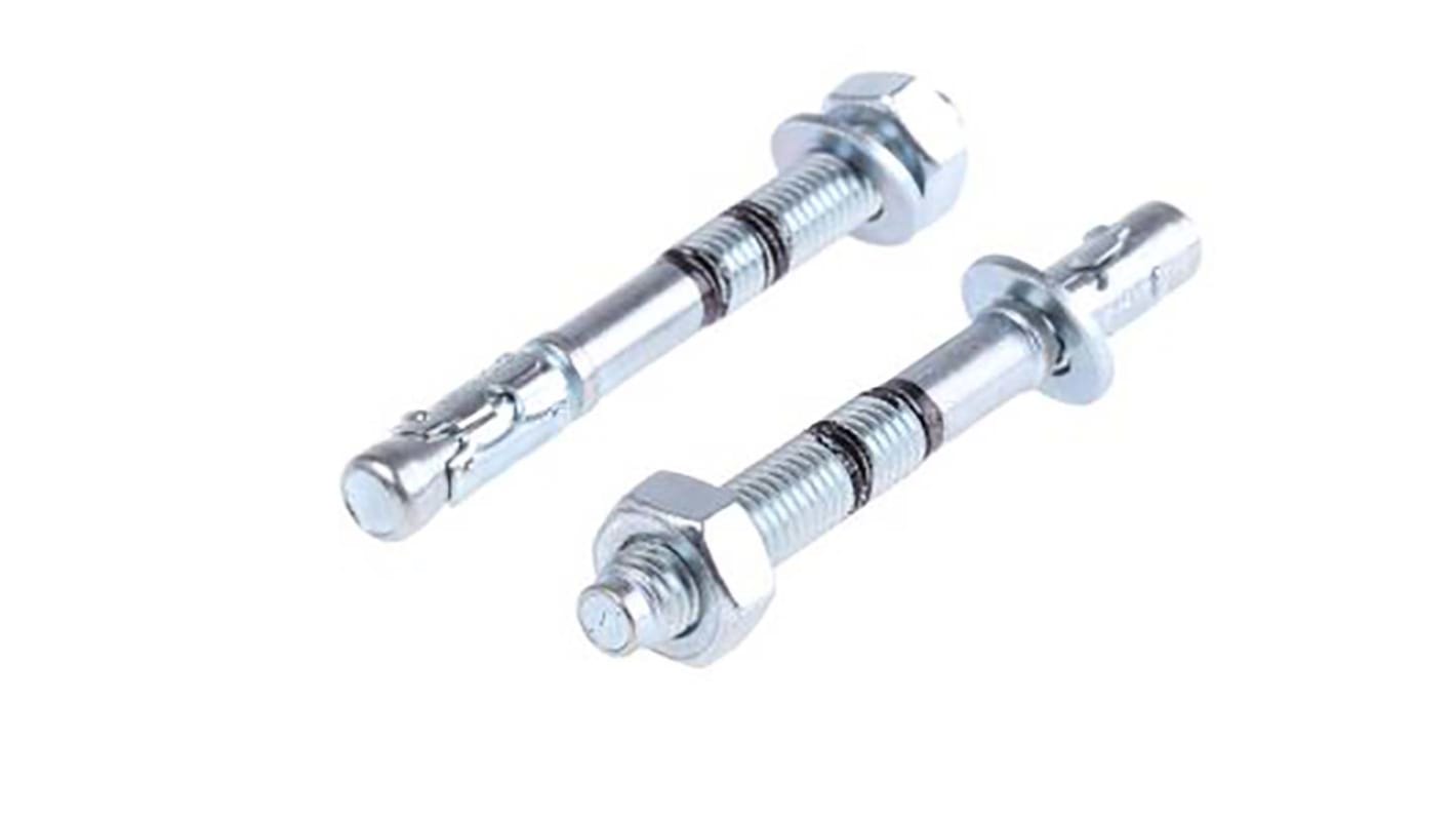 RawlPlug 12mm车修壁虎, 钢制, 120mm长, Φ12mm固定孔