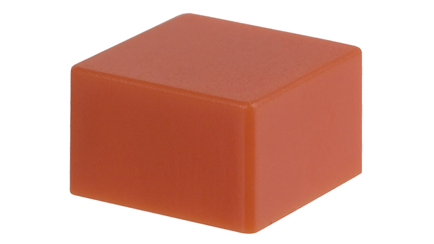 Omron Orange Tactile Switch Cap for Series B3F-4000, Series B3F-5000, Series B3W-4000, B32-1320