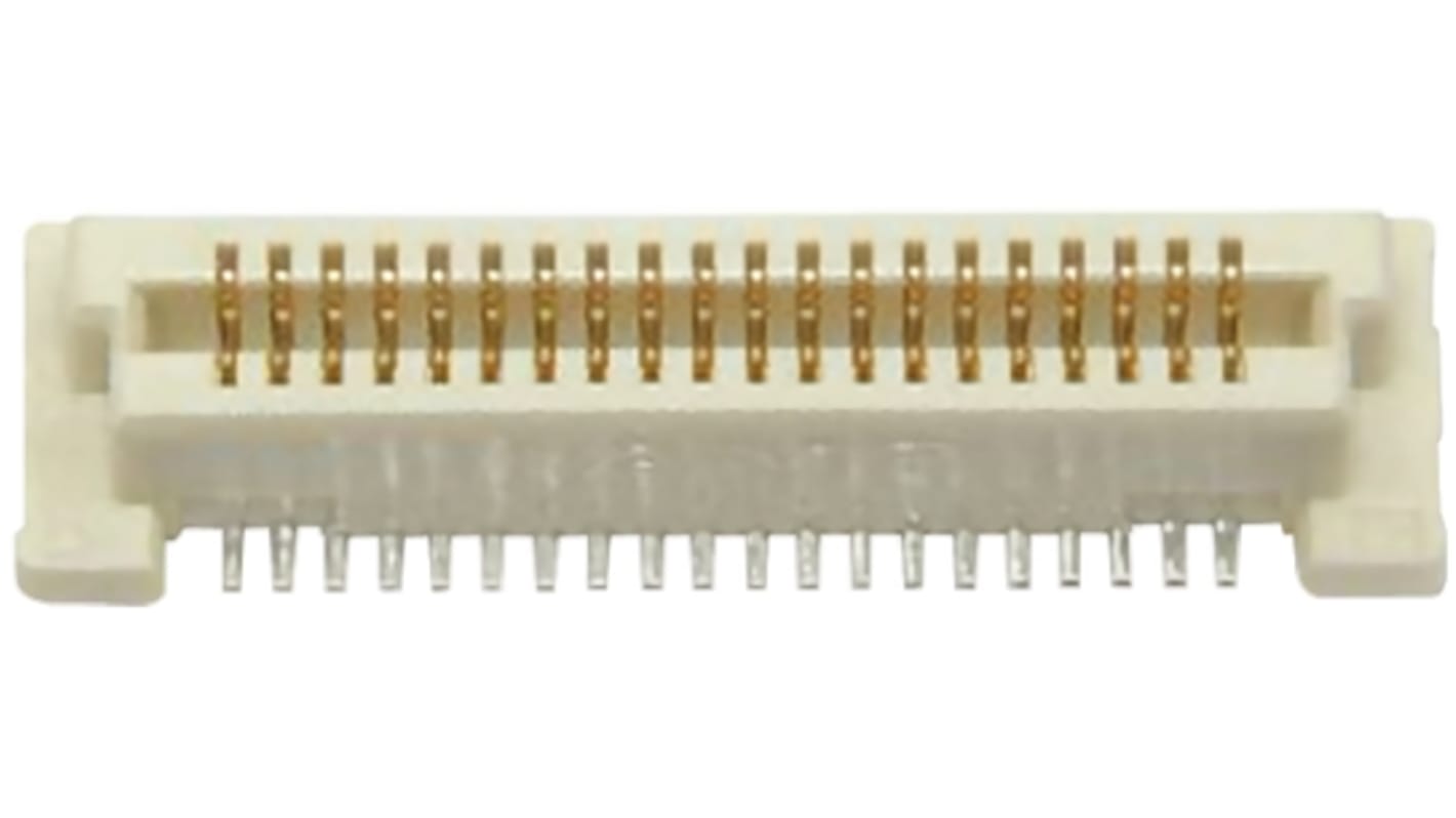 Gniazdo PCB 60 -pinowe 2 -rzędowe raster: 0.8mm typu płytka – płytka Proste SMD