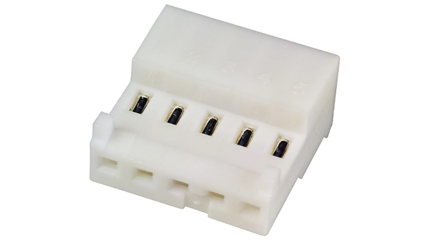 TE Connectivity 5-Way IDC Connector Socket for Cable Mount, 1-Row