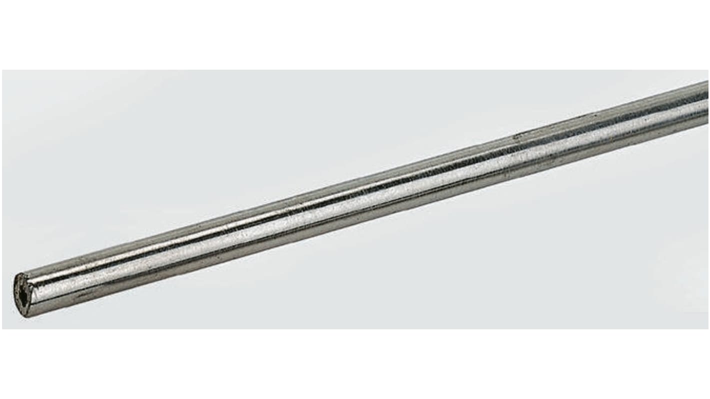 Round Stainless Steel Metal Tube, 1in OD, 1.8m L, 16SWG Thickness