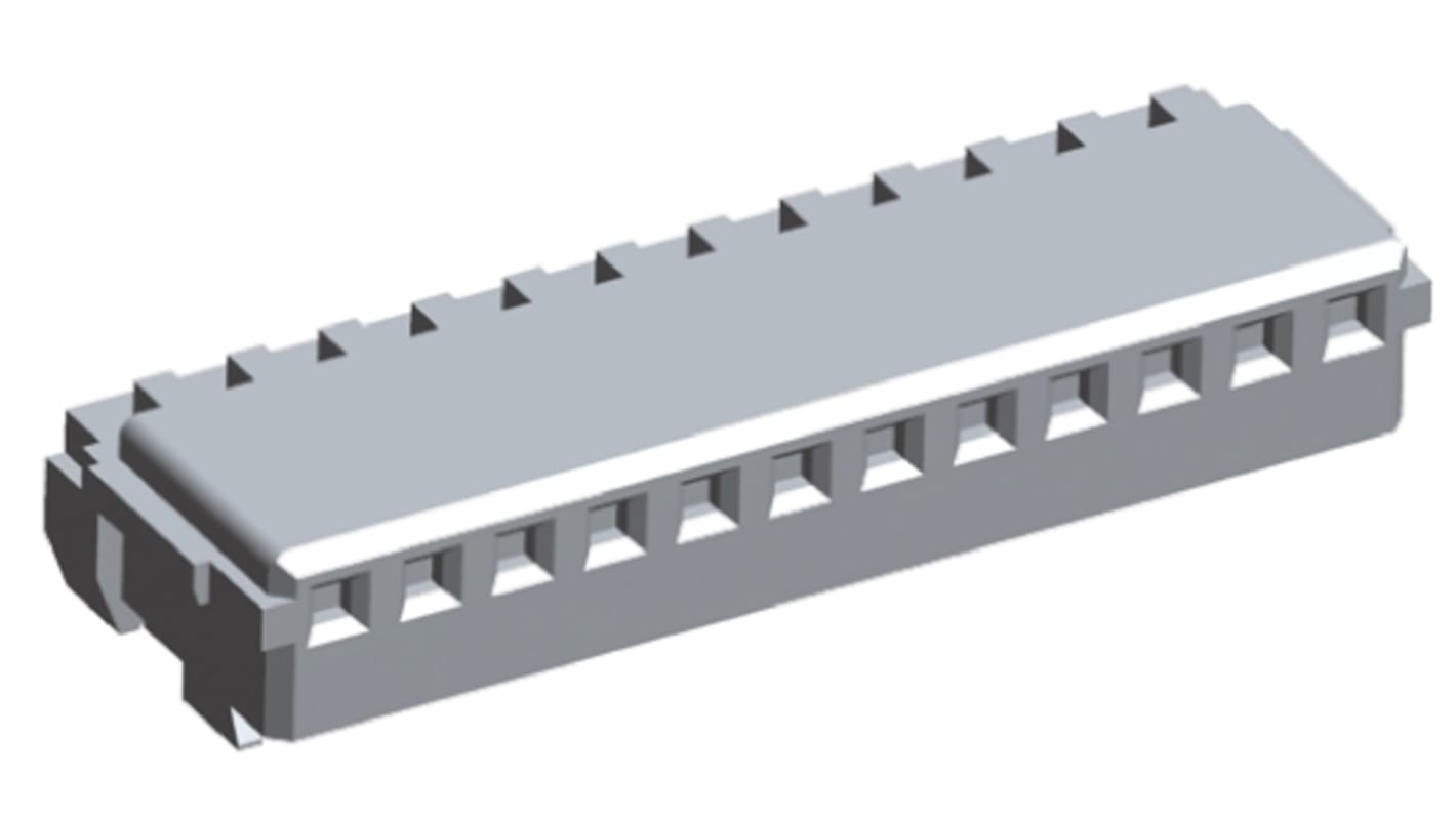 TE Connectivity 12-Way IDC Connector Socket for Cable Mount, 1-Row