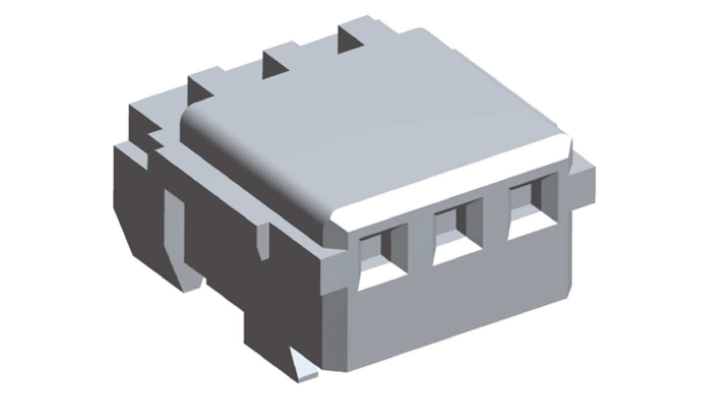 Conector IDC hembra TE Connectivity serie AMP Mini CT de 3 vías, paso 1.5mm, 1 fila, Montaje de Cable