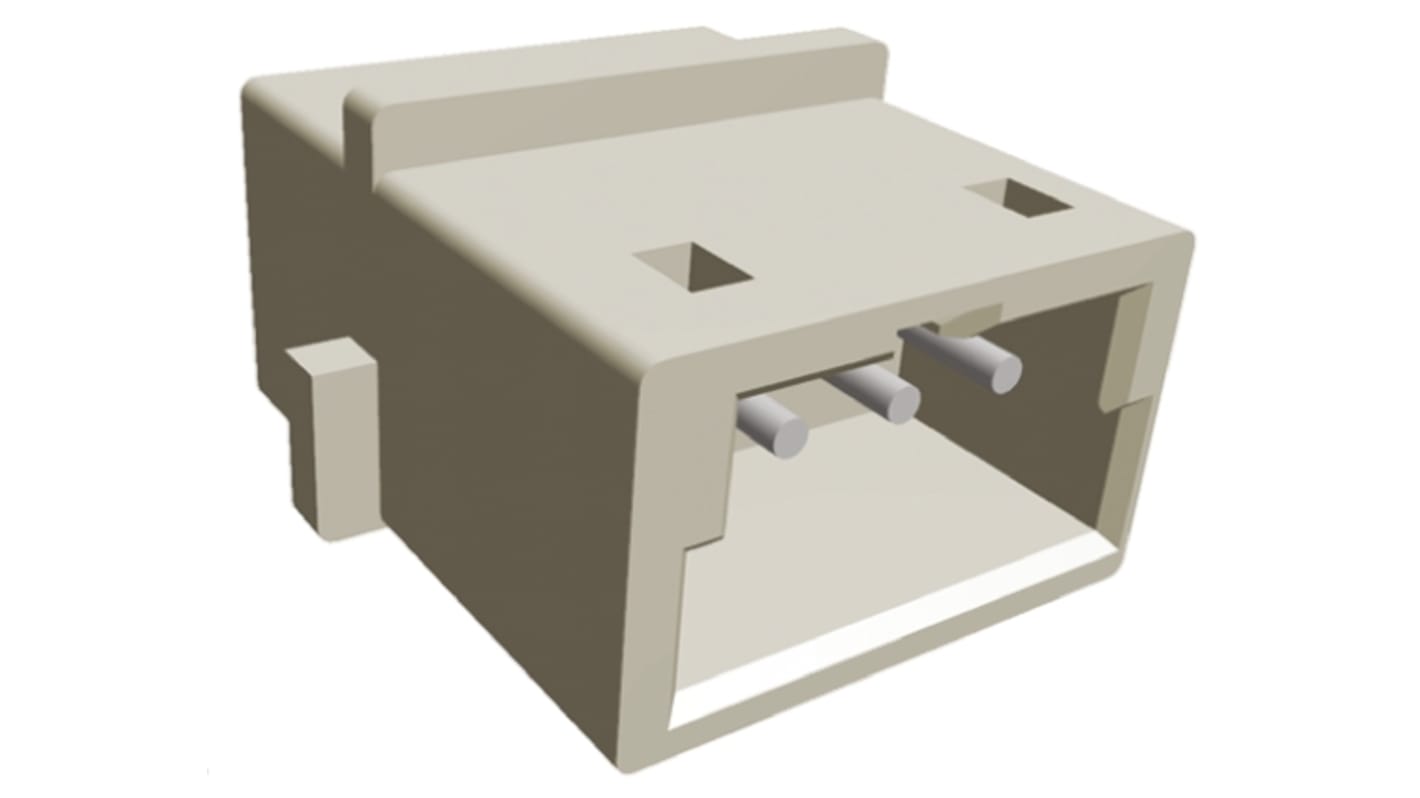 TE Connectivity, AMP CT Male Connector Housing, 2mm Pitch, 3 Way, 1 Row