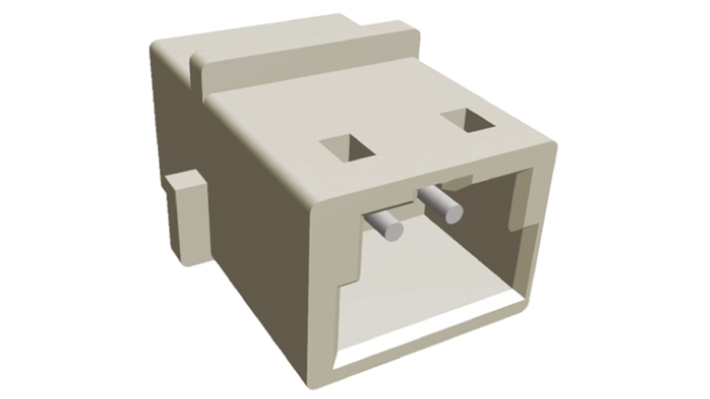 TE Connectivity, AMP CT Male Connector Housing, 2mm Pitch, 2 Way, 1 Row