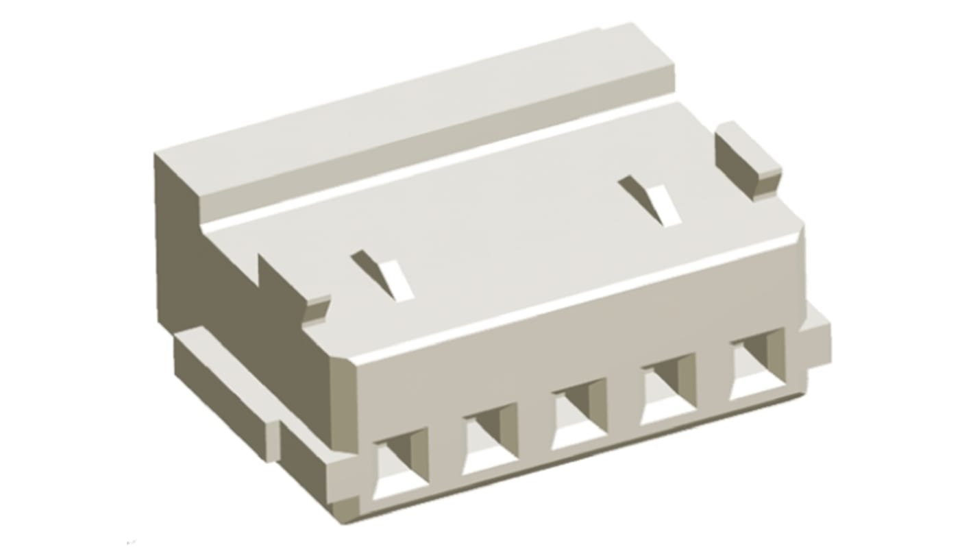 TE Connectivity, AMP Mini CT Female Connector Housing, 1.5mm Pitch, 5 Way, 1 Row
