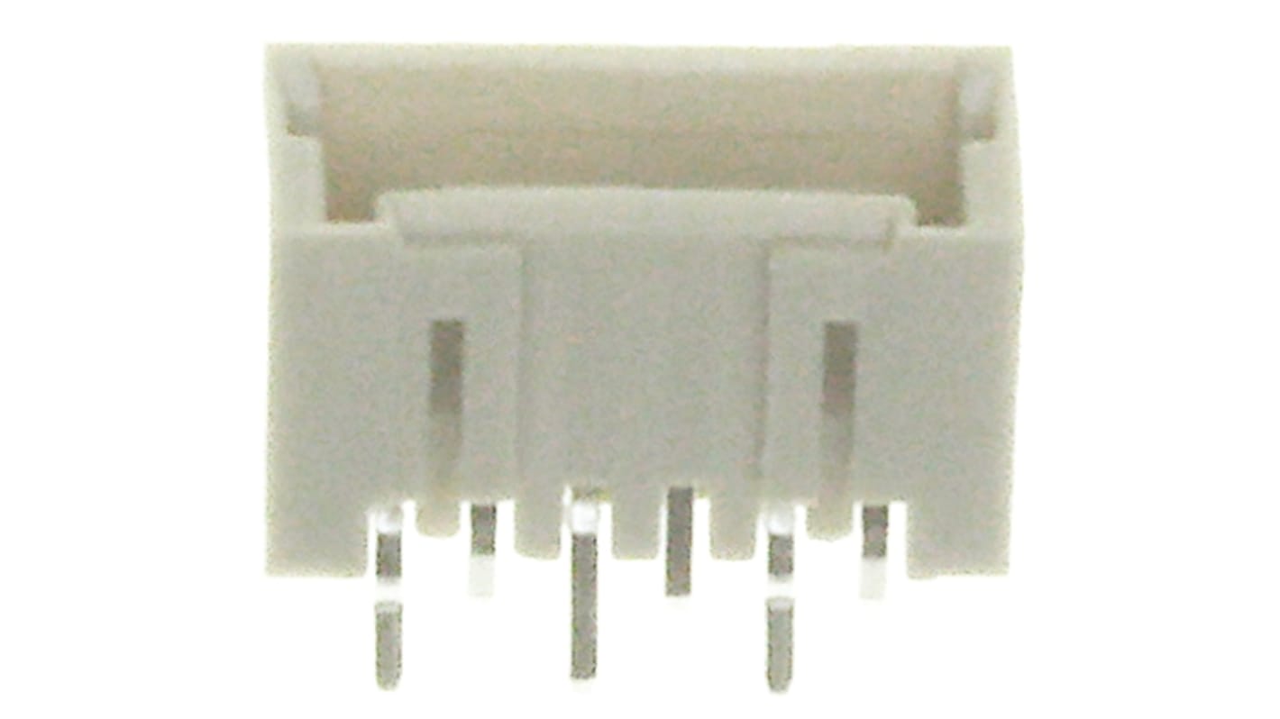 TE Connectivity AMP Mini CT Series Straight Through Hole PCB Header, 6 Contact(s), 1.5mm Pitch, 1 Row(s), Shrouded