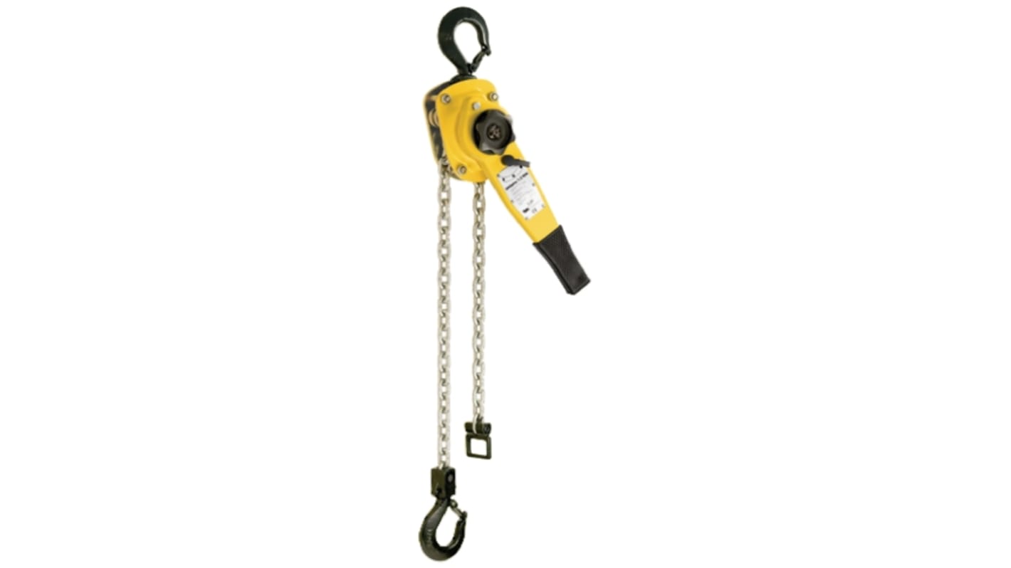 YALE Ratchet 1.5m 750 kg Hoist, UNO 750