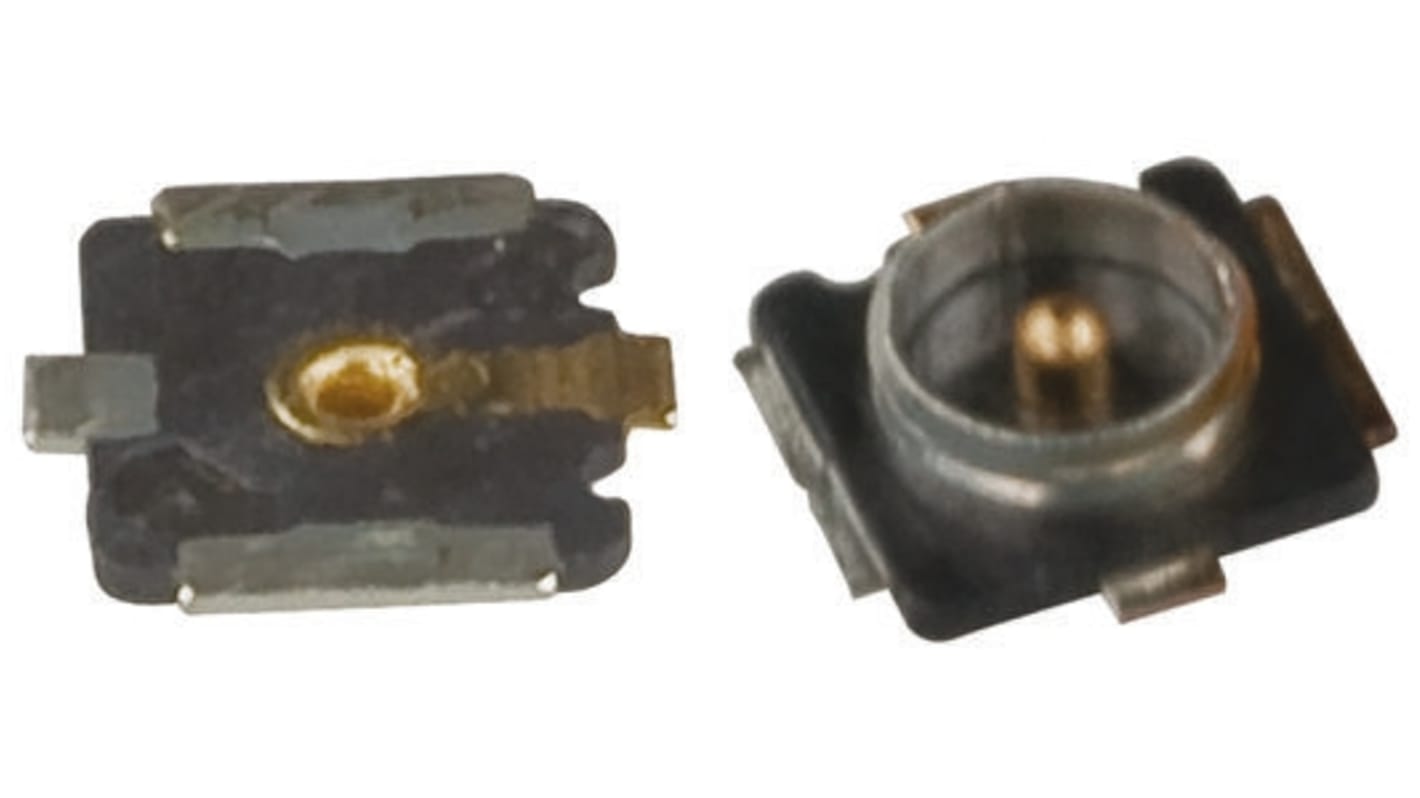 Hirose Stecker Koaxialsteckverbinder Miniatur-Koaxial-Steckverbinder, SMD, Löt-Anschluss, Gerade