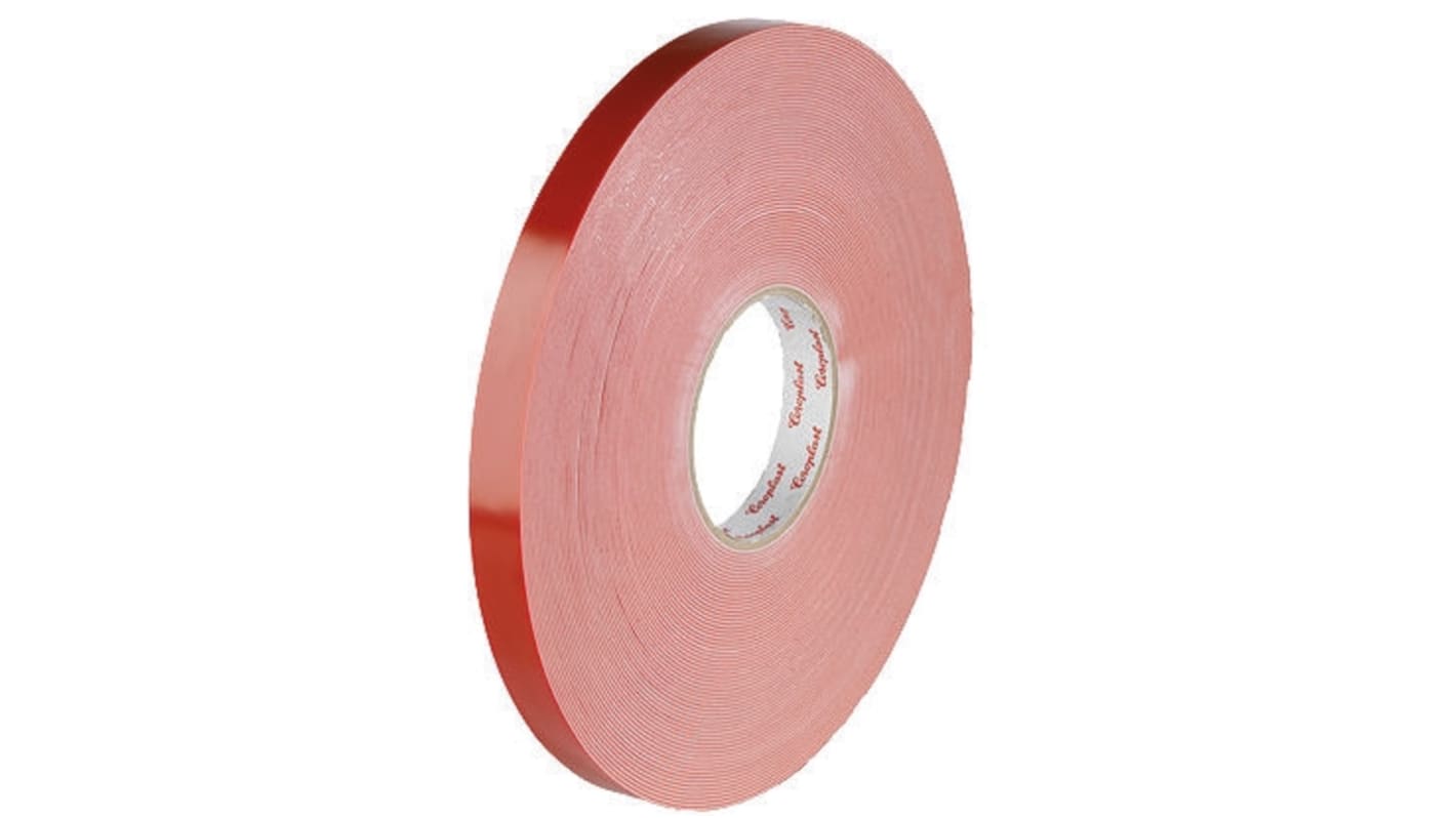 Coroplast White Foam Tape, 38mm x 33m, 1.1mm Thick
