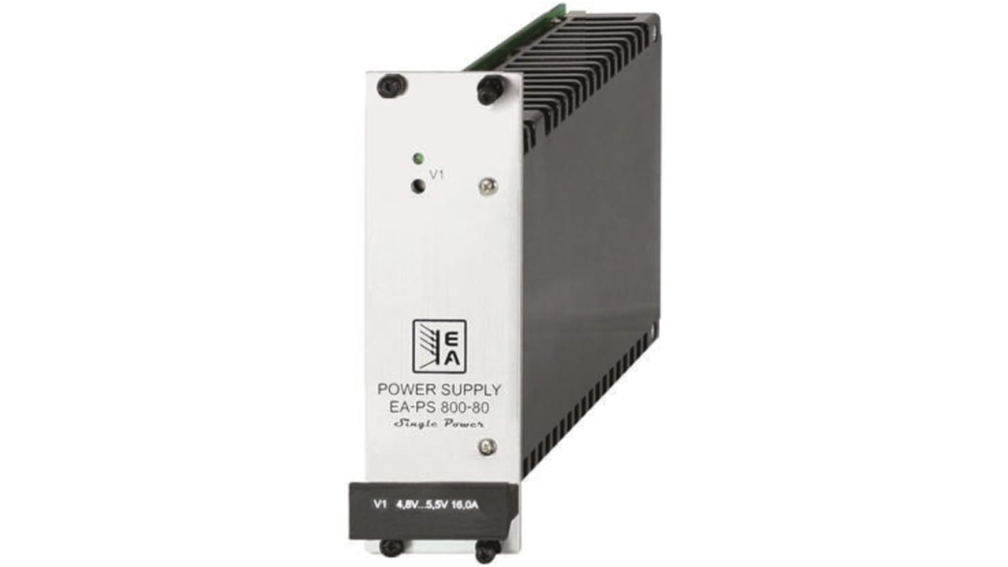 EA Elektro-Automatik Switching Power Supply, EA-PS 812-80 Single, 12V dc, 7.5A, 90W, 1 Output, 90 → 264V ac