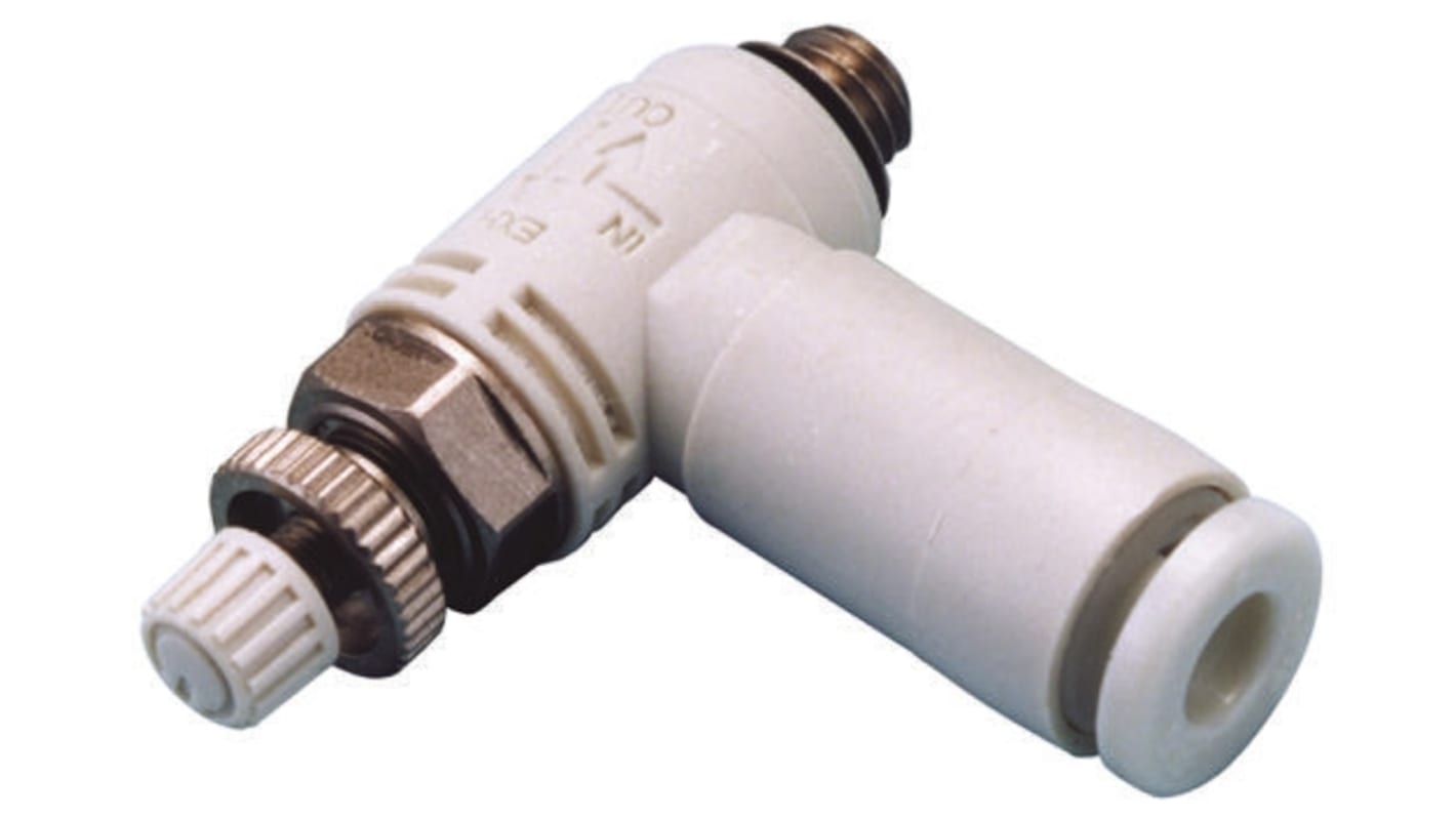 SMC Quick Exhaust Valve, M5 Male x 1 MPa, Threaded, Tube, 4mm
