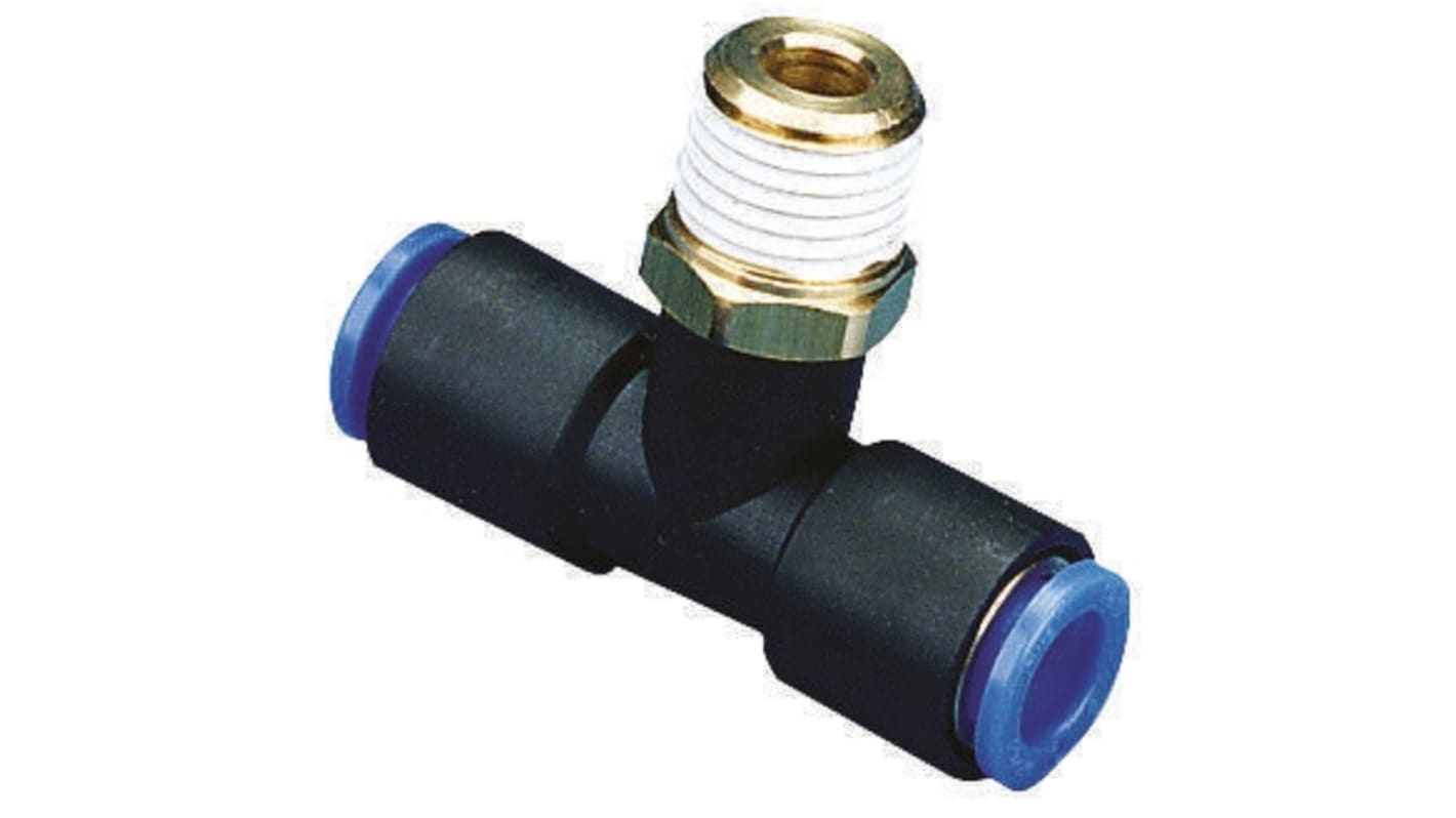 SMC KQ Series, R 1/4 Male, Threaded-to-Tube Connection Style