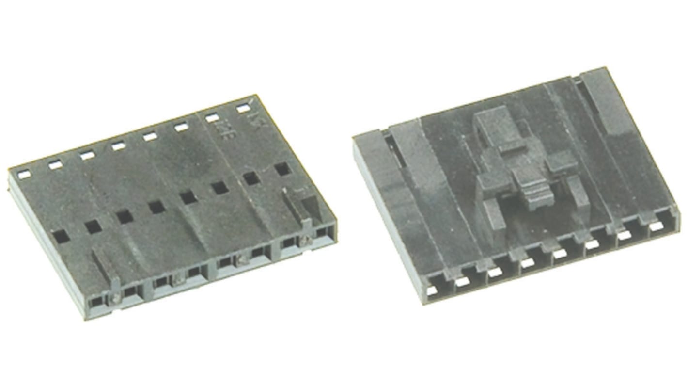 Molex SL Steckverbindergehäuse Buchse 2.54mm, 14-polig / 1-reihig Gerade, Tafelmontage für SL-Steckverbinder