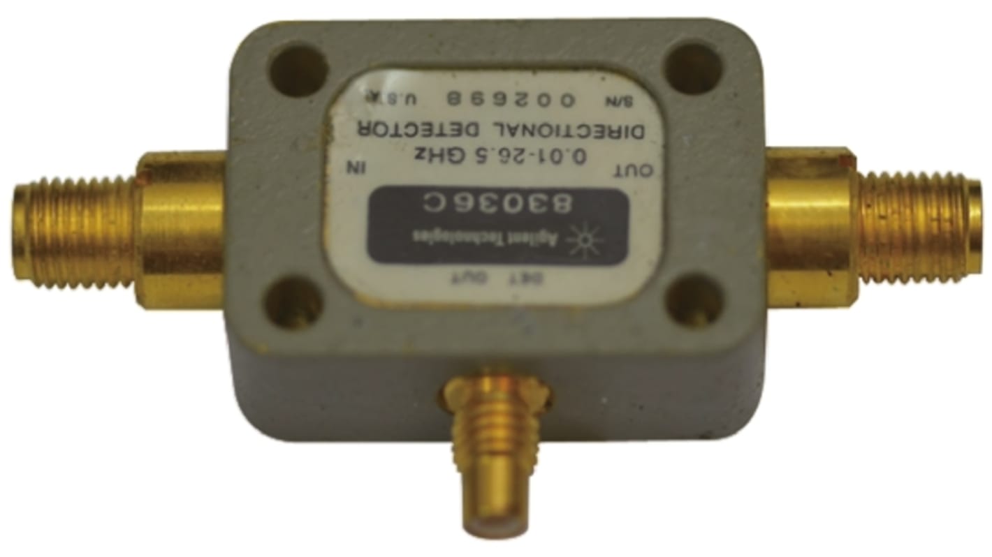 Keysight Technologies 83036C RF検出器, 0.01 GHz, to 26.5GHz, ±1dB, 53.3 x 27.9 x 10.92mm