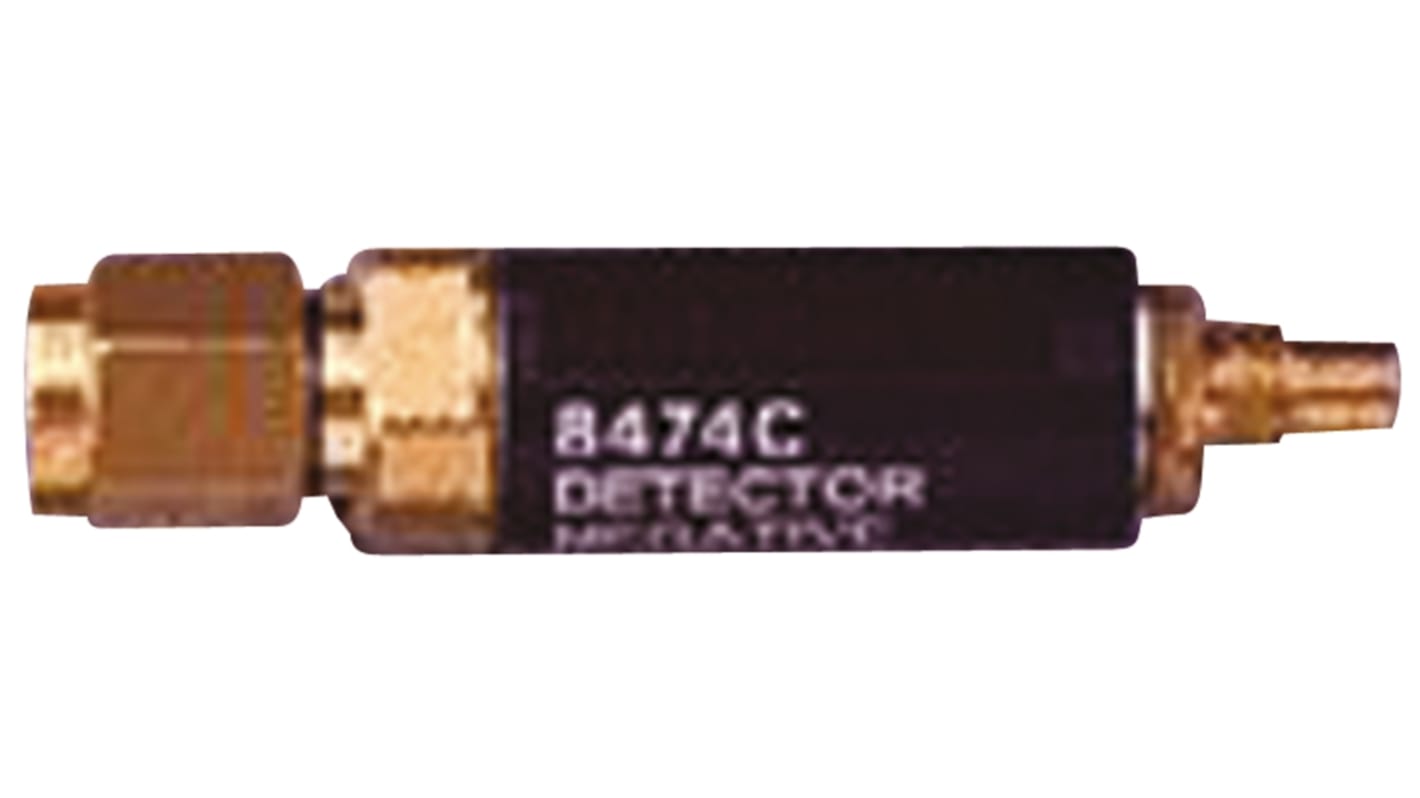 Keysight Technologies 8474C RF検出器, 0.01 GHz, to 33GHz, ±0.45dB, 9.7 (Dia.) x 41.15mm