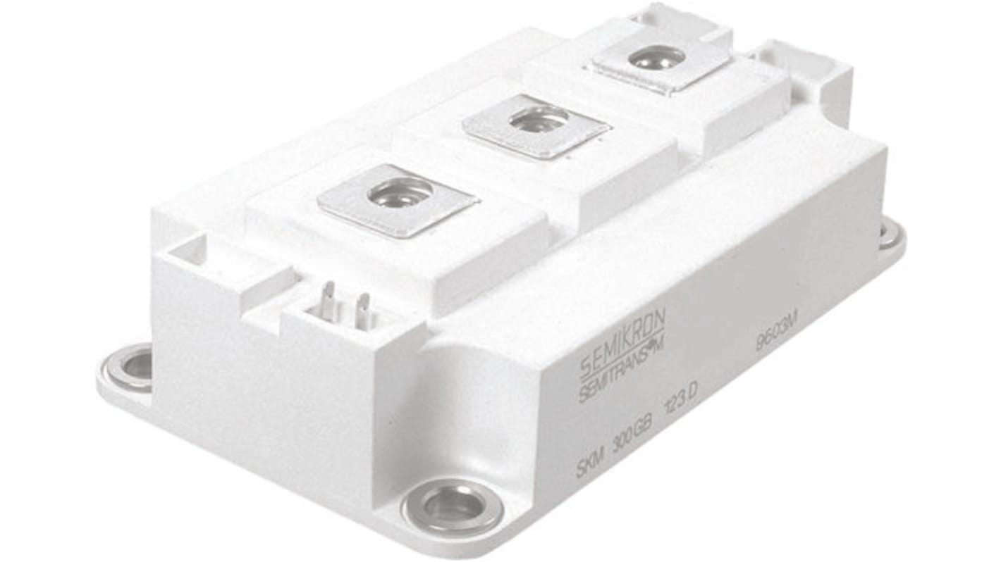 Semikron Danfoss 1700 V 260 A IGBT模块, 双半桥, 7引脚, 面板, N通道