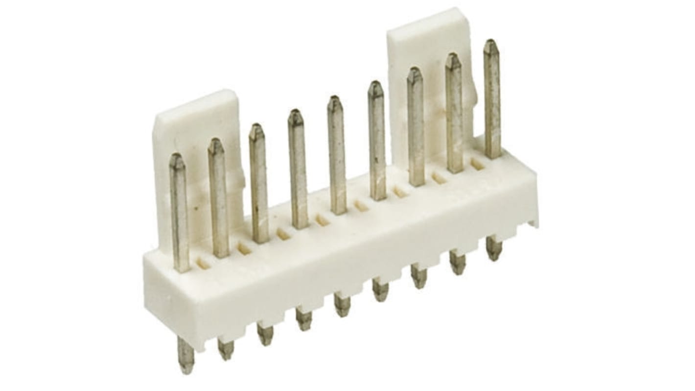 Molex Mini-Latch Series Straight Through Hole Pin Header, 12 Contact(s), 2.5mm Pitch, 1 Row(s), Unshrouded