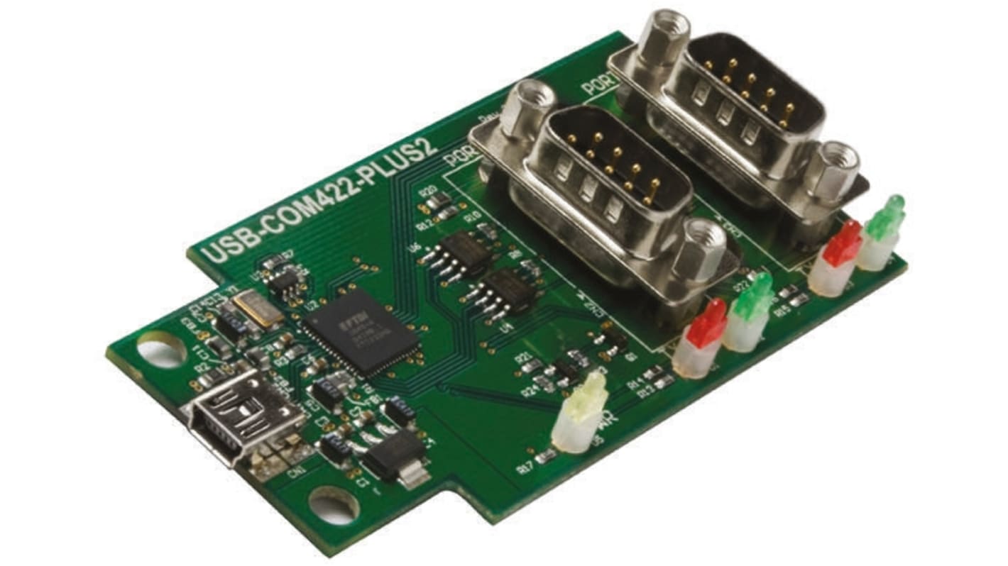 Kit de desarrollo FTDI Chip USB-COM422-PLUS2