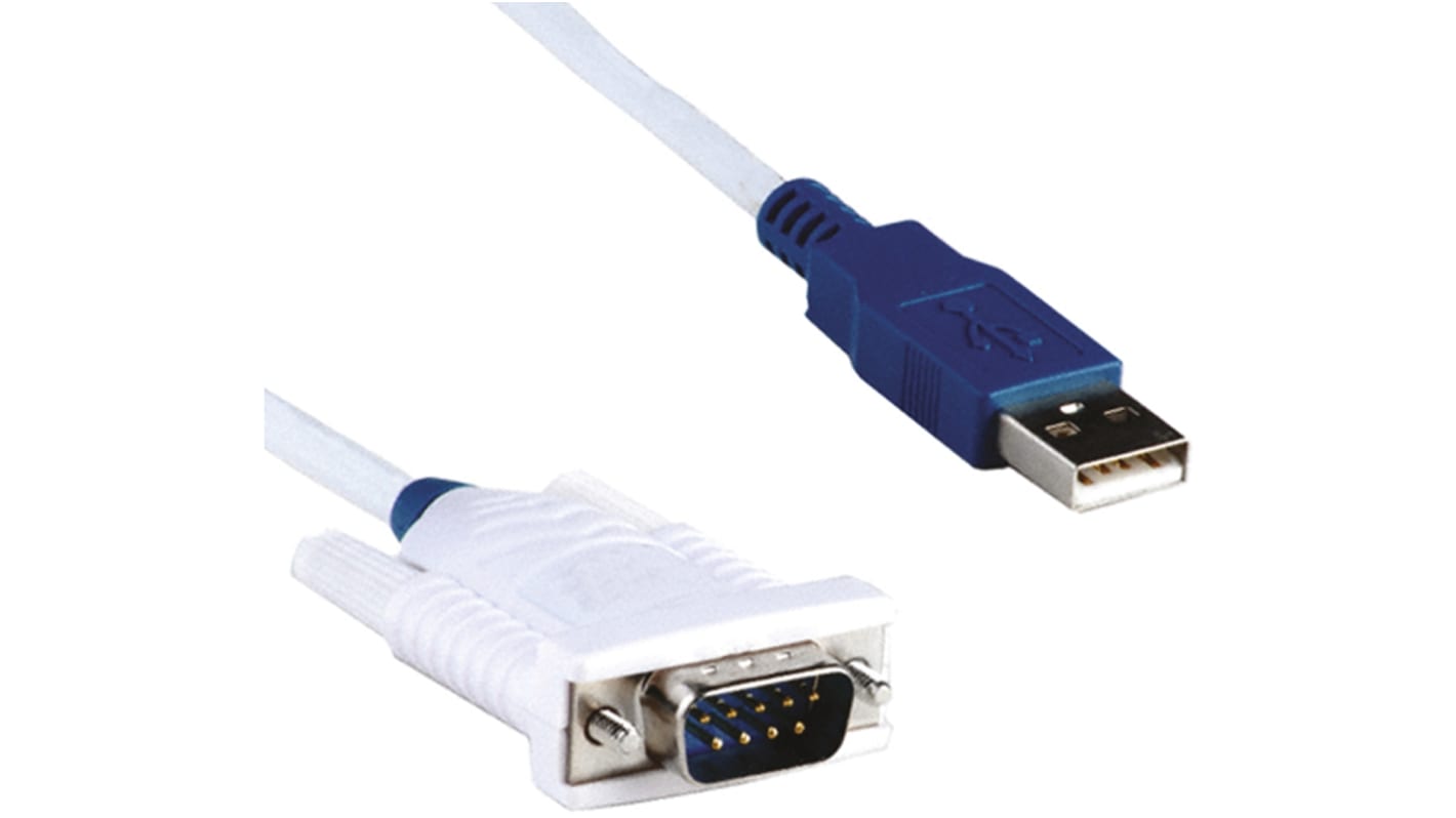 FTDI Chip RS232 USB A Female to D-sub, 9 Pin Male Converter Cable