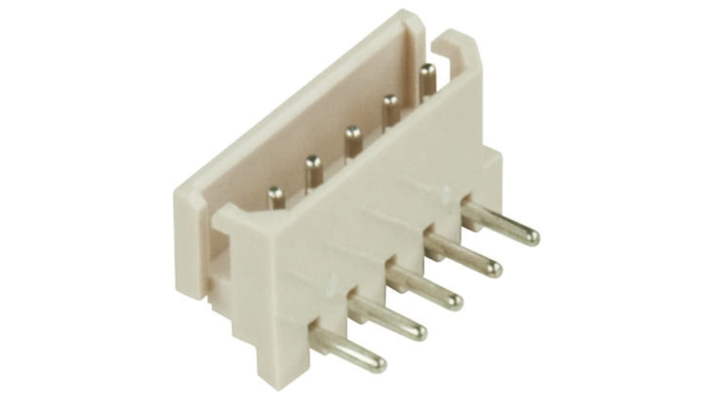 Embase pour CI Molex, SPOX, 6 pôles , 2.5mm 1 rangée, 3.0A, Angle droit