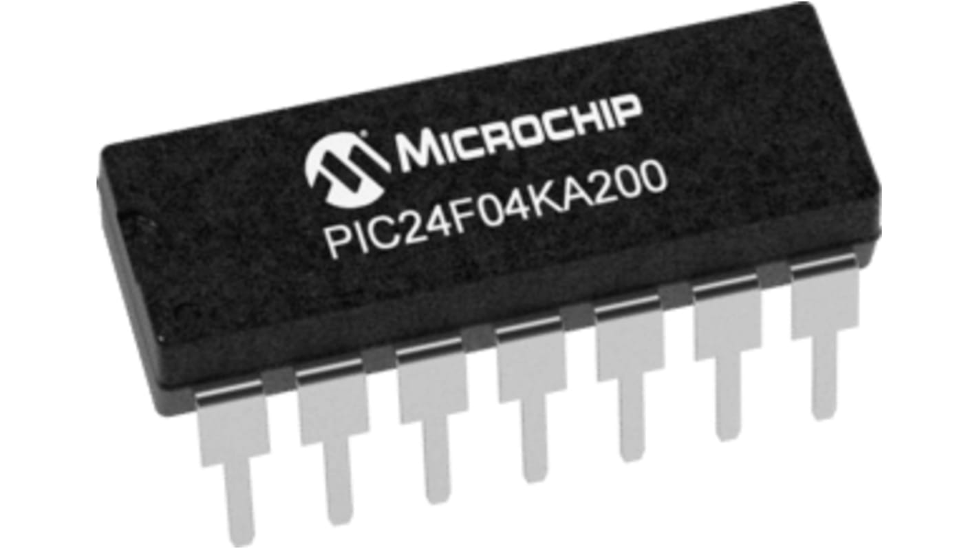 Microchip マイコン, PIC, 32MHz, 4 kB, フラッシュ, 14-Pin PDIP