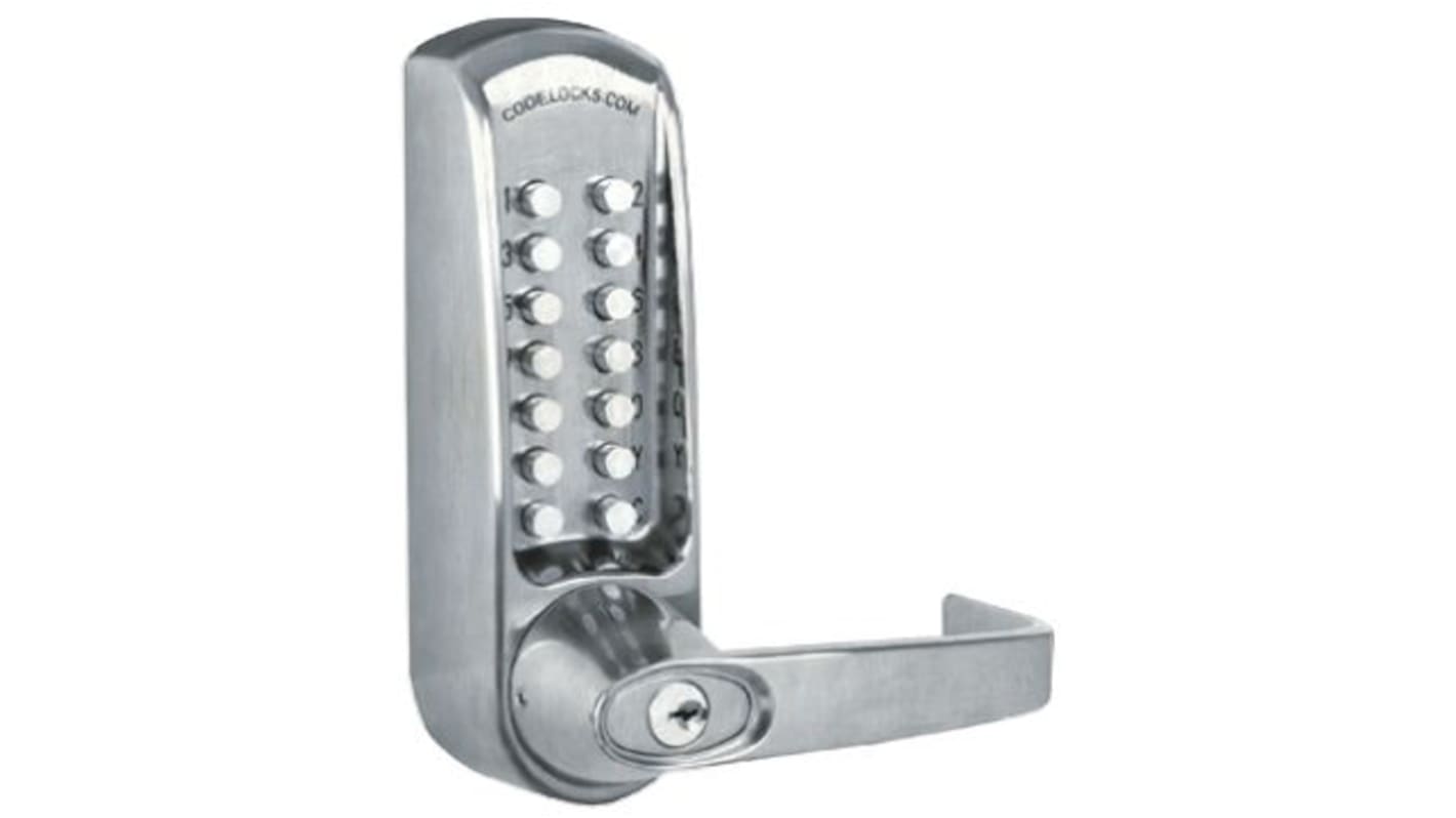 Blocco con codice CL620BS Acciaio Spazzolato, spessore massimo 60mm, spessore minimo 35mm