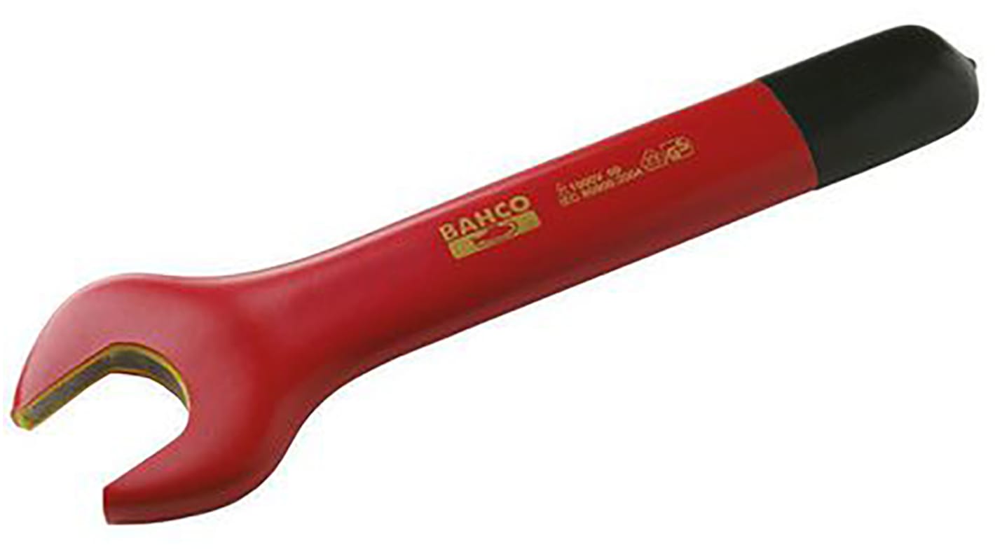 Chiave a forchetta singola Bahco, lungh. 135 mm, bocca poligonale 13mm, in Acciaio al cromo vanadio