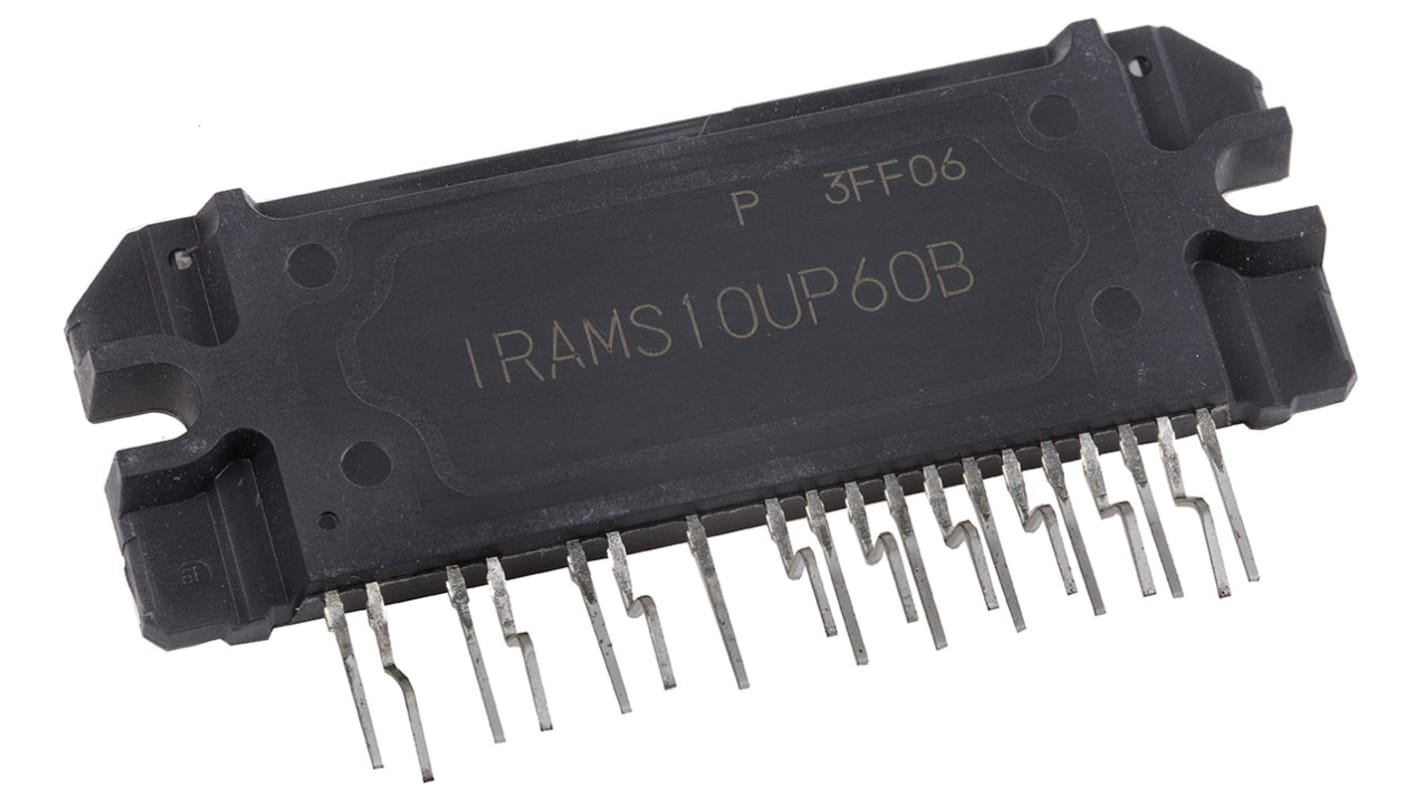 Infineon IRAMS10UP60A, AC Induction Motor Driver IC, 600 V 10A 23-Pin, SIP-1