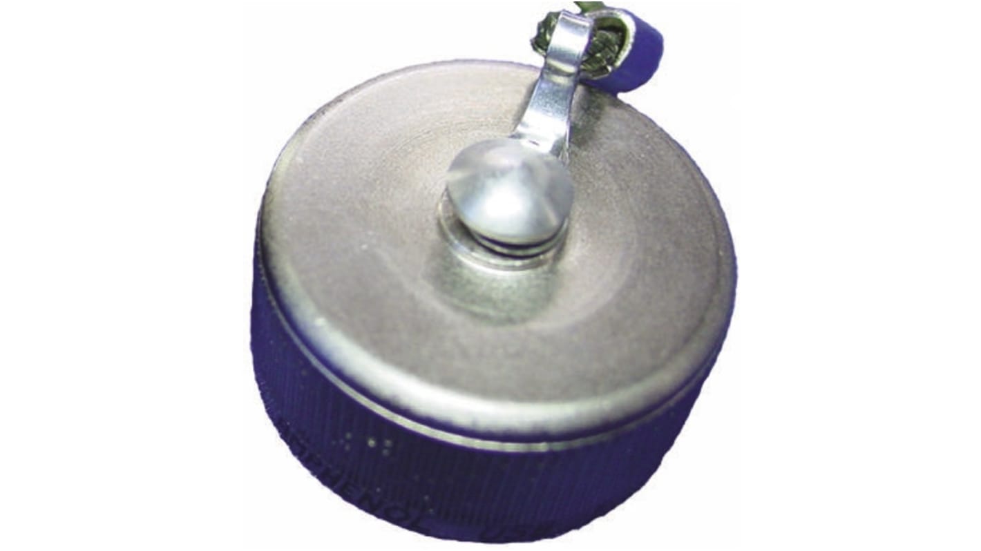 RJ11 Receptacle Cap Nickel Plated jamnut