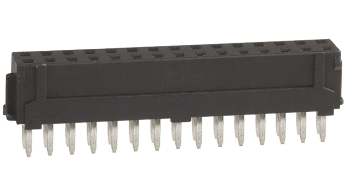 Gniazdo PCB 30 -pinowe 2 -rzędowe raster: 2mm typu płytka – płytka Proste Przewlekany