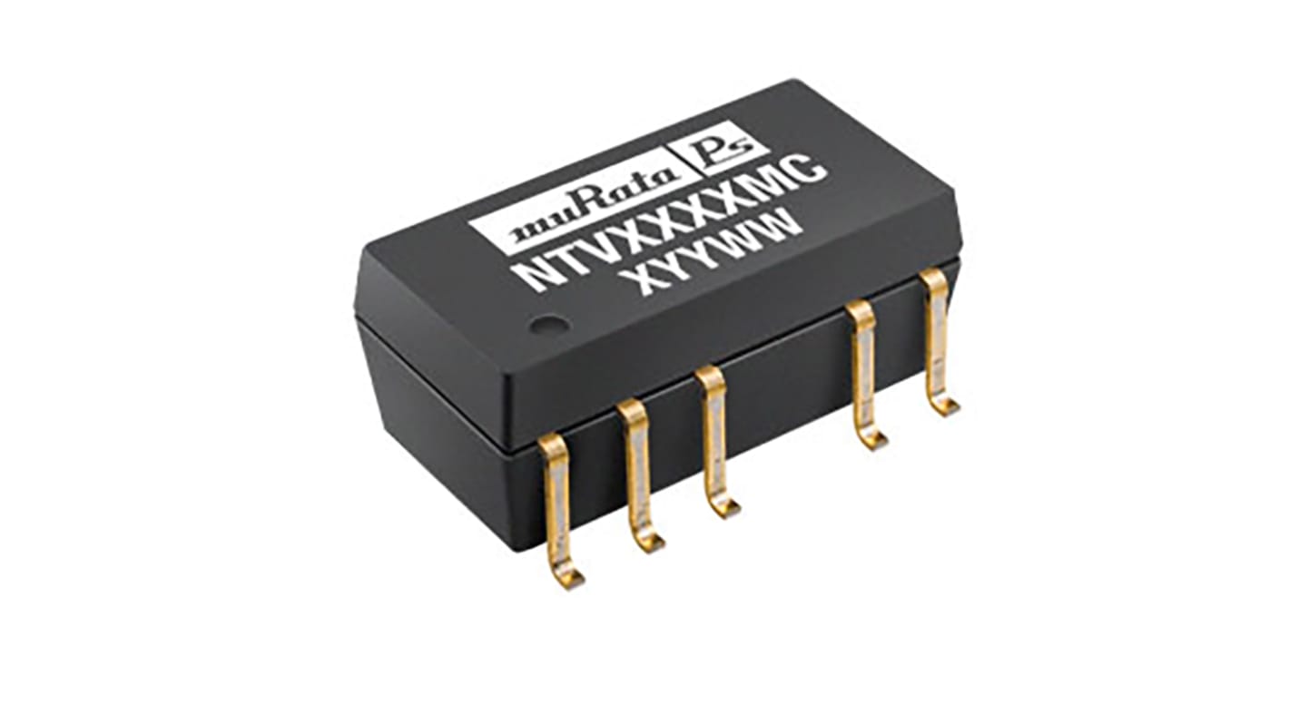 Convertitore c.c.-c.c. 1W, Vin 4,5 → 5,5 V c.c., Vout ±9V cc, 3kV cc