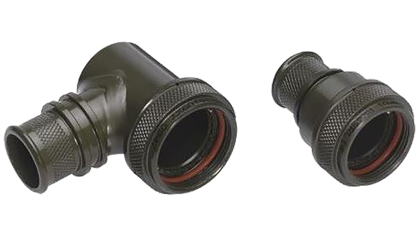 Carcasa de conector circular Amphenol Limited BK4SRN08049XY, Serie BK4, Funda: 08, Recto para uso con Conector MIL-C