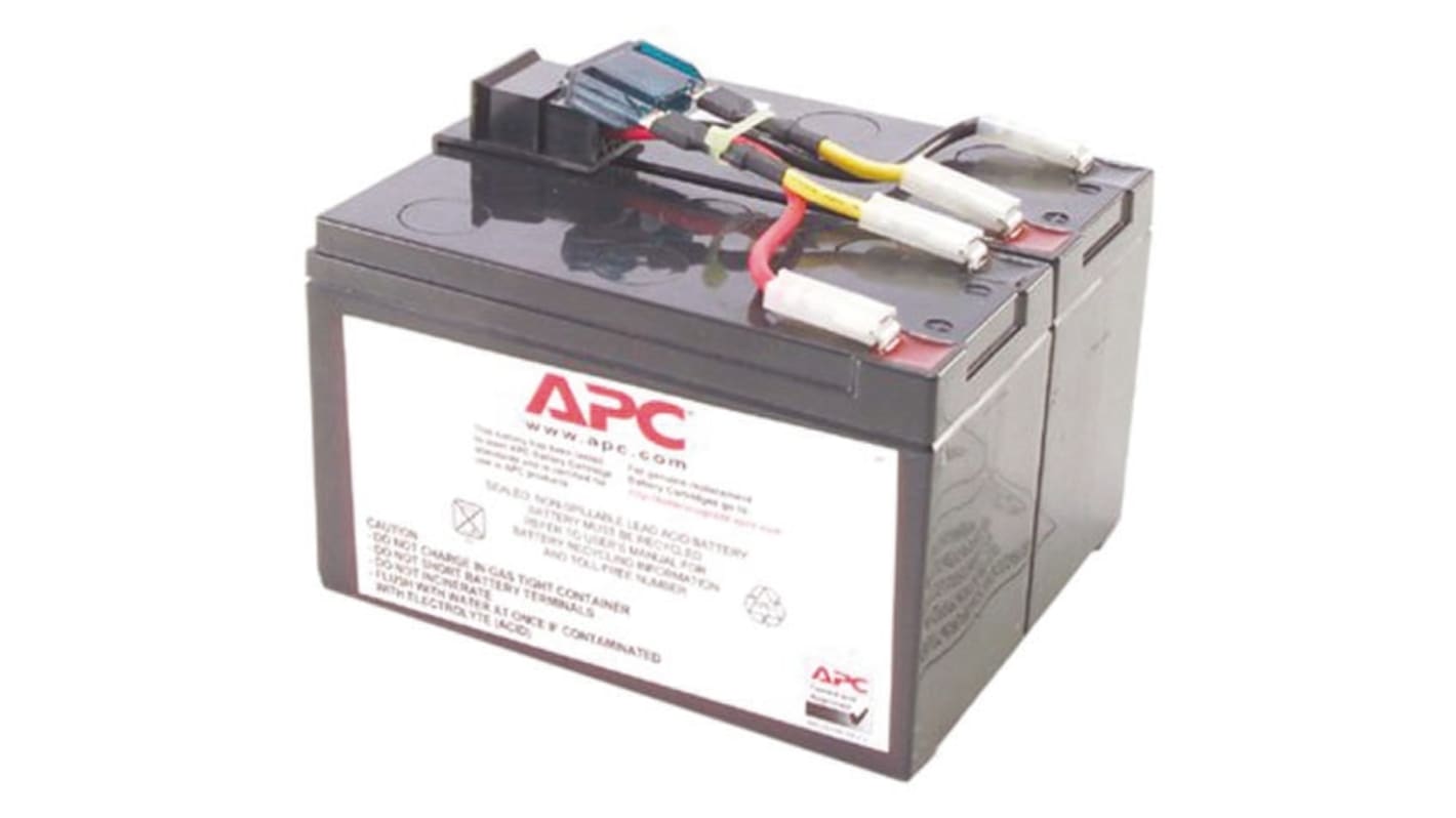 APC UPS Replacement Battery Cartridge, for use with Smart-UPS 500 VA, Smart-UPS 750 VA, RBC Series