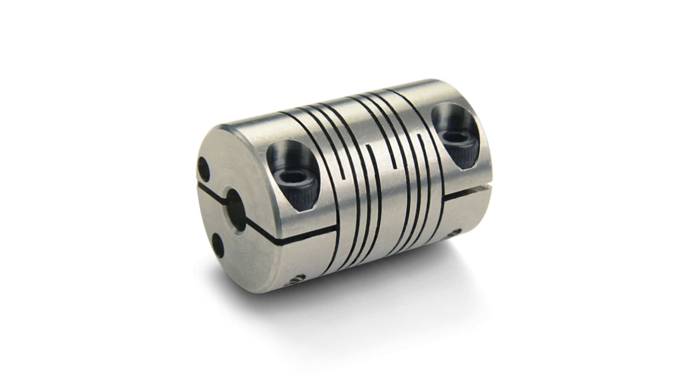 Ruland Kupplung, Strahlkupplung, Außen-Ø 38mm / Bohrung 12mm x 57.2mm