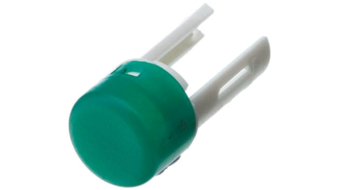 EAO Green Round Push Button Indicator Lens for Use with 18 Series