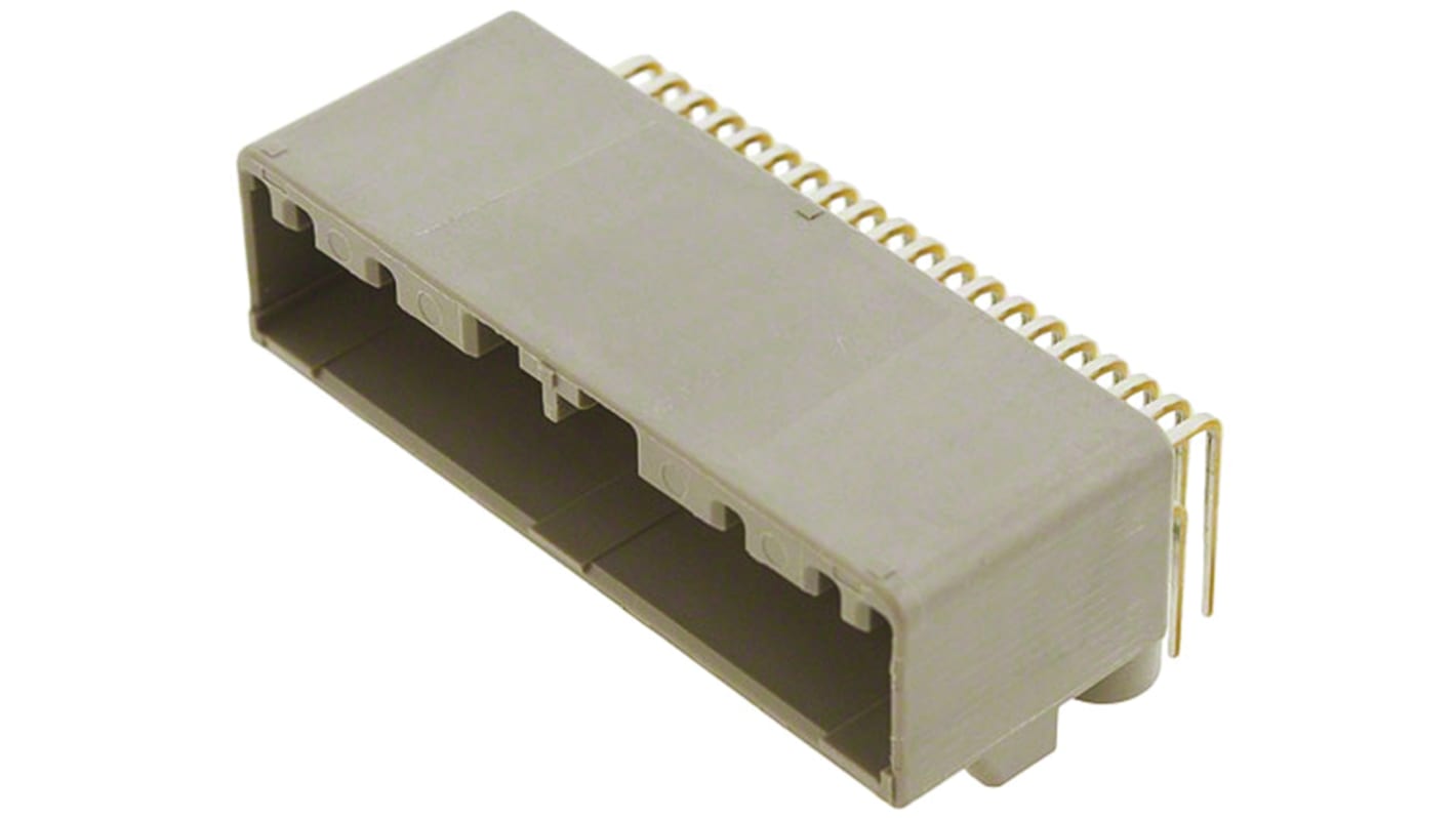 JAE MX34 Leiterplatten-Stiftleiste gewinkelt, 40-polig / 2-reihig, Raster 2.2mm, Kabel-Platine, Lötanschluss-Anschluss,