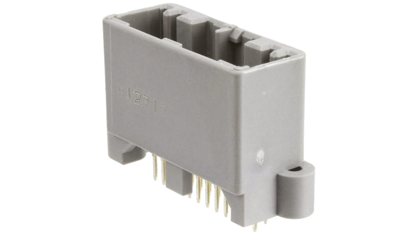 JAE MX34 Series Straight Through Hole PCB Header, 40 Contact(s), 2.2mm Pitch, 2 Row(s), Shrouded
