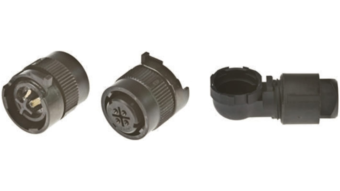 JAE Circular Connector, 10 Contacts, Cable Mount, Plug, Female, IP67, JN2 Series