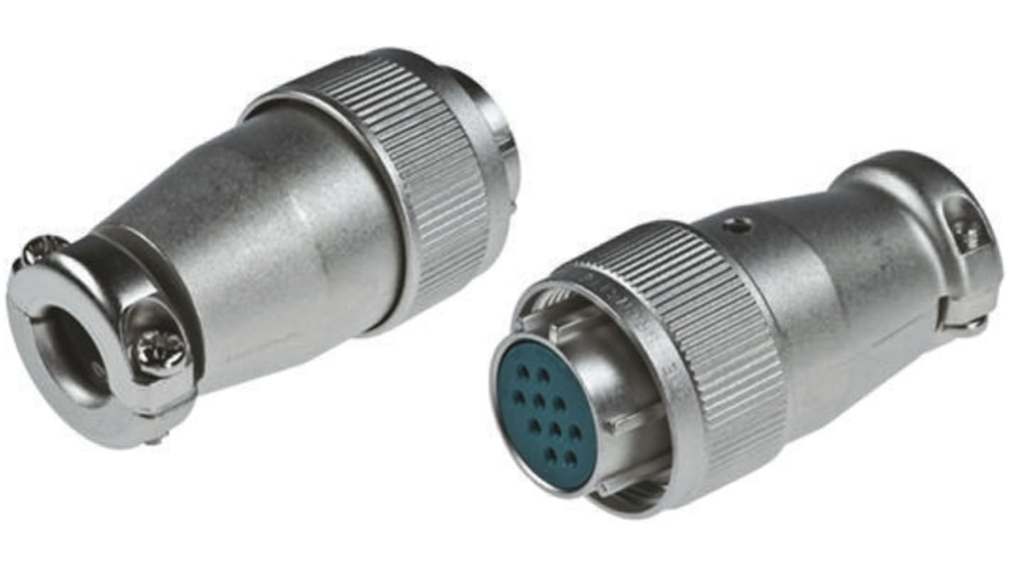 JAE Connector, 7 Contacts, Cable Mount, Miniature Connector, Plug, Female, SRCN Series