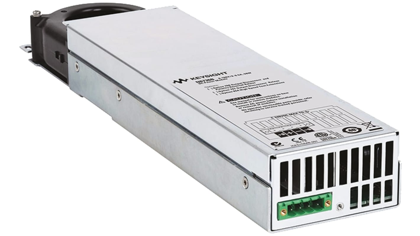 Keysight Technologies N6700 Series Digital Bench Power Supply, 0 → 100V, 500mA, 1-Output, 50W