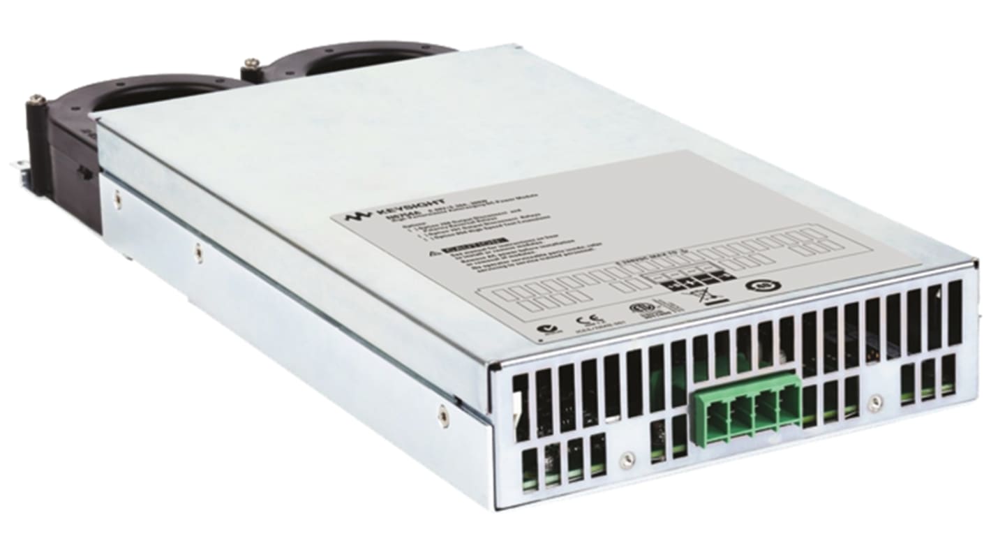 Keysight Technologies 300W直流电源模块, 0 → 60V, 20A输出, 1输出, 1 U, 2屏显示, N6700系列, N6754A