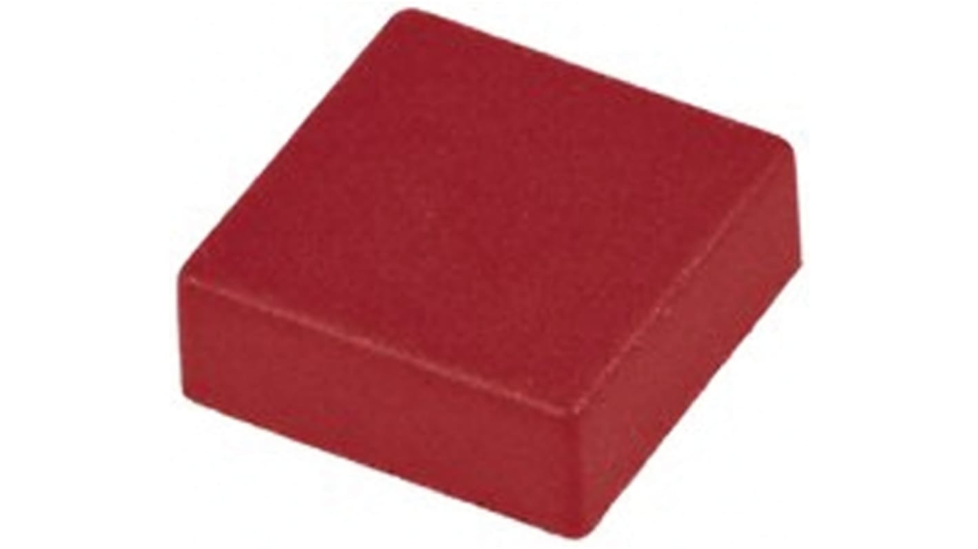Tapa de botón pulsador, Color Rojo, para uso con Apem Serie 18000 (interruptor de botón pulsador de acción rápida