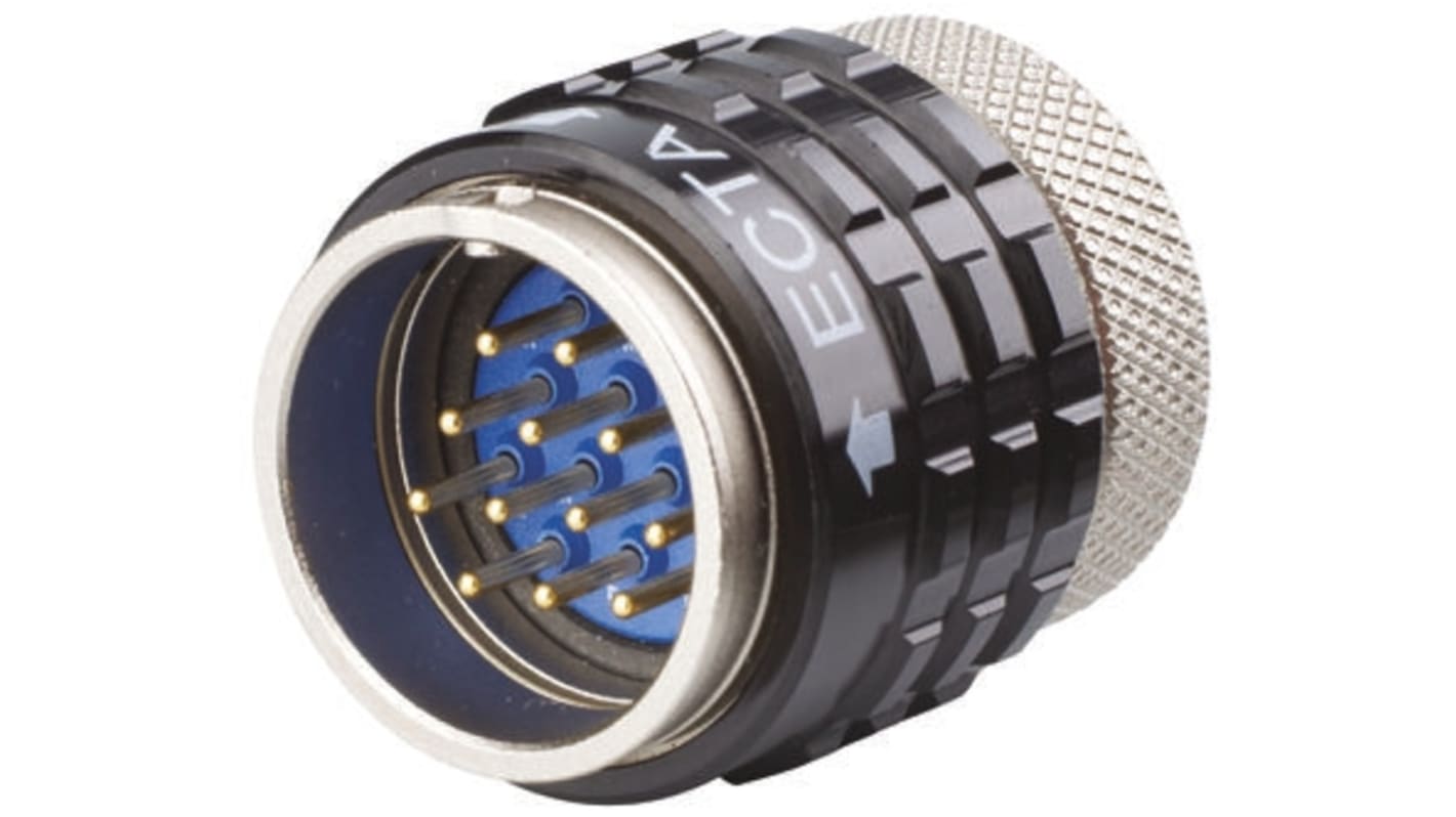 Connecteur circulaire Amphenol Air LB série ECTA 133, Standard, 7 contacts, Montage sur câble, raccordement A souder