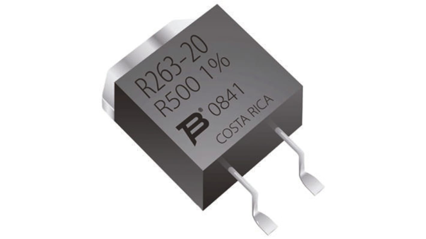 Bourns PWR263S-20 1Ω Thick Film SMD Resistor ±5% 20W