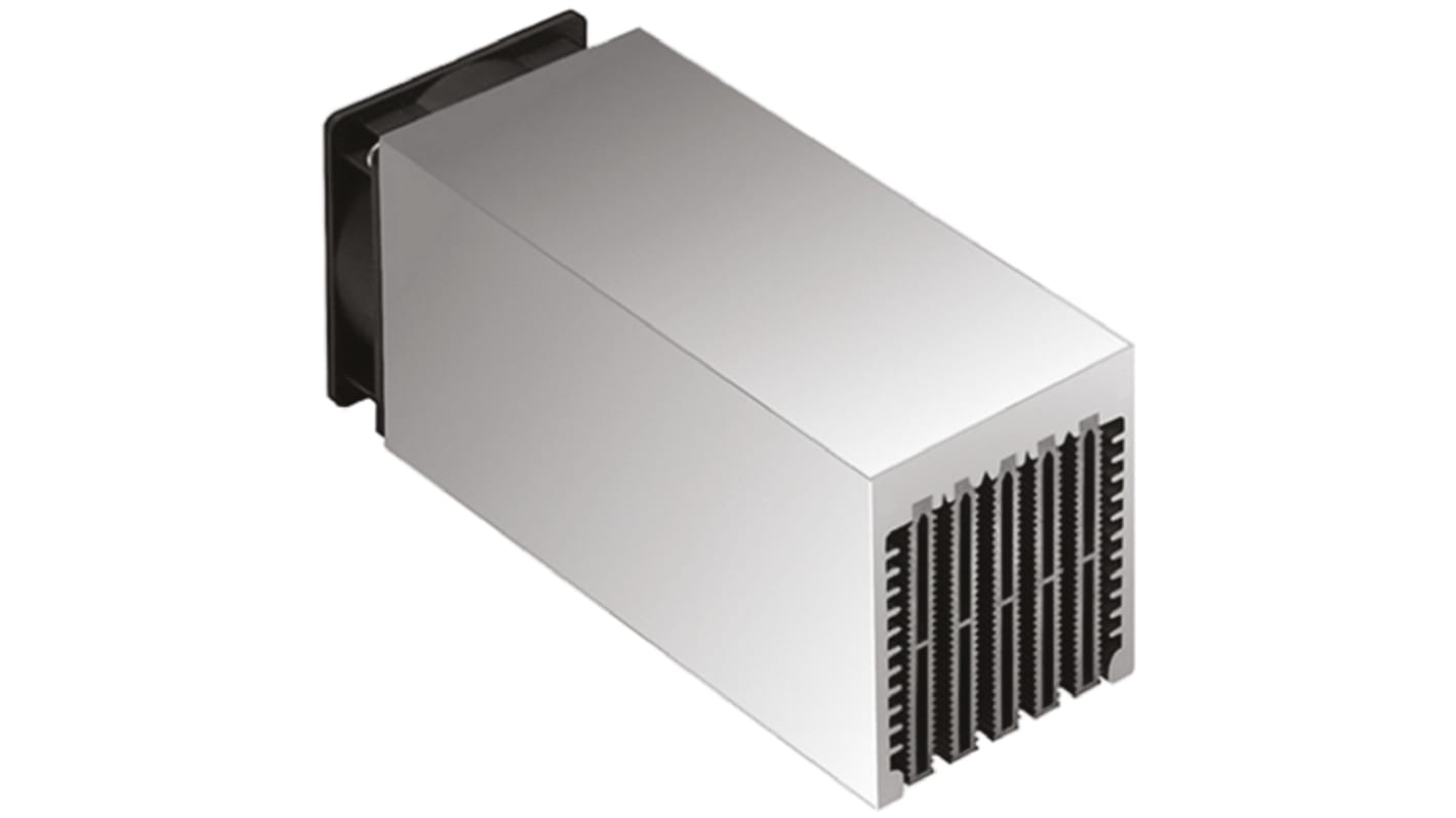 Fischer Elektronik Heatsink, Universal Rectangular Alu with fan, 0.28K/W, 100 x 80 x 83mm