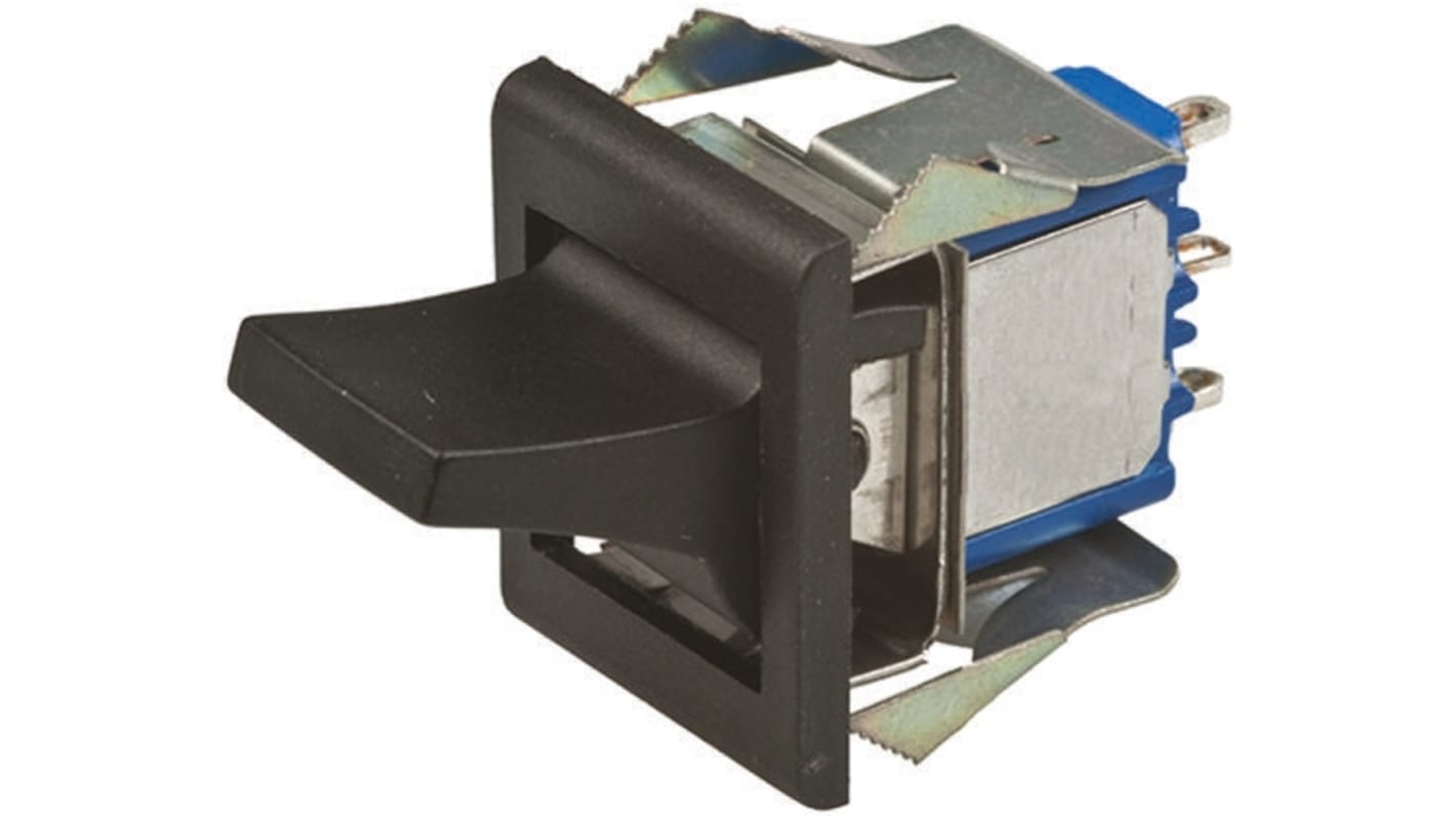 APEM SPDT, On-On Rocker Switch Panel Mount